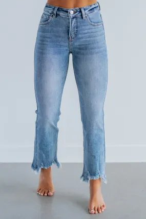 Neona Risen Jeans - Medium Wash,Jeans Women