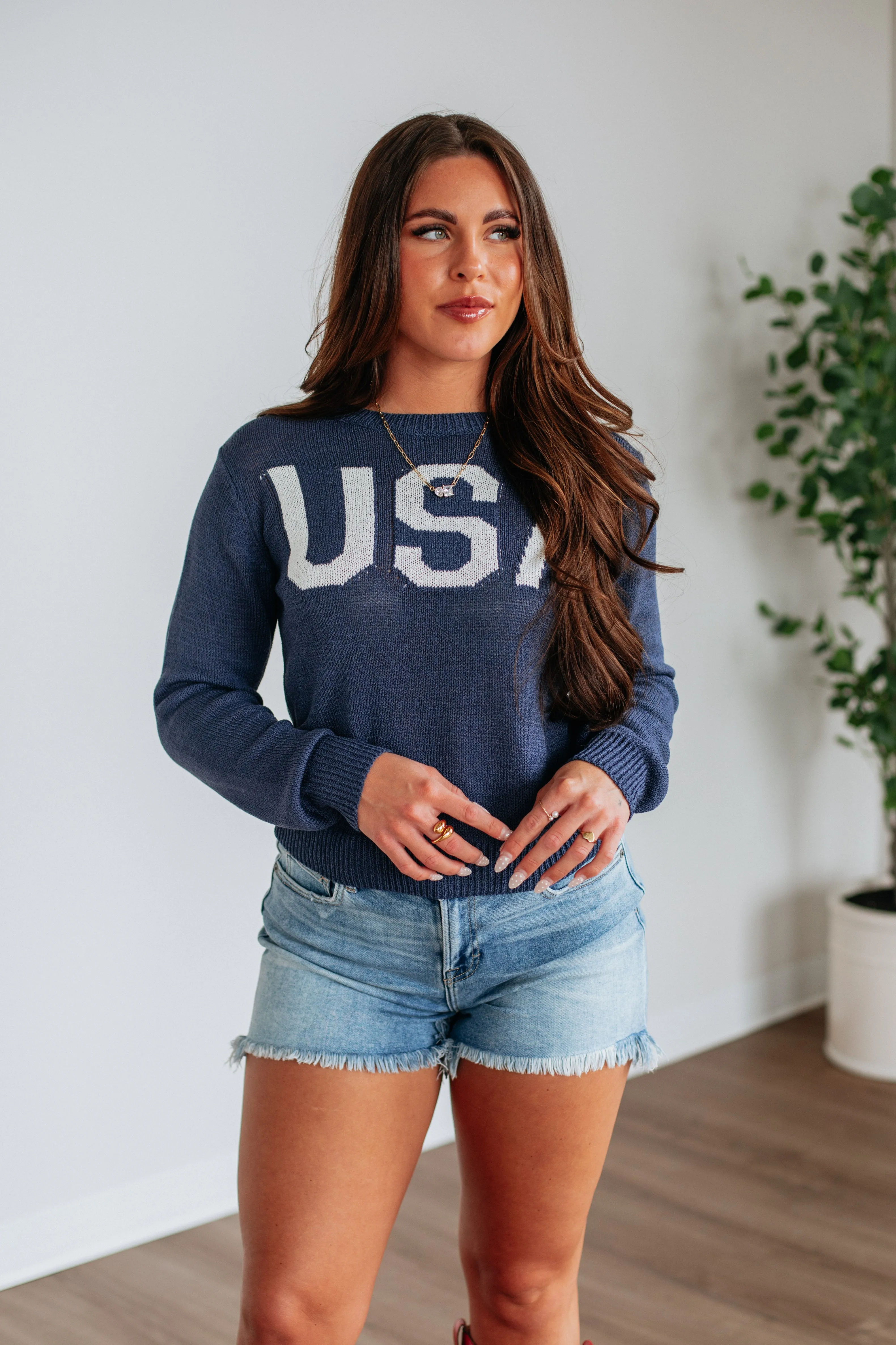 Nothing More American Sweater,Women Sweater