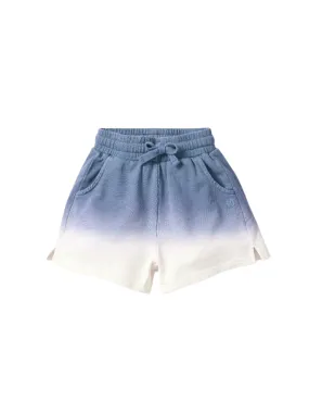 Ombre Sweatshort - Blue,Kids