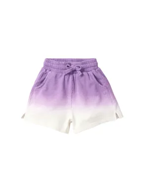 Ombre Sweatshort - Purple,Kids
