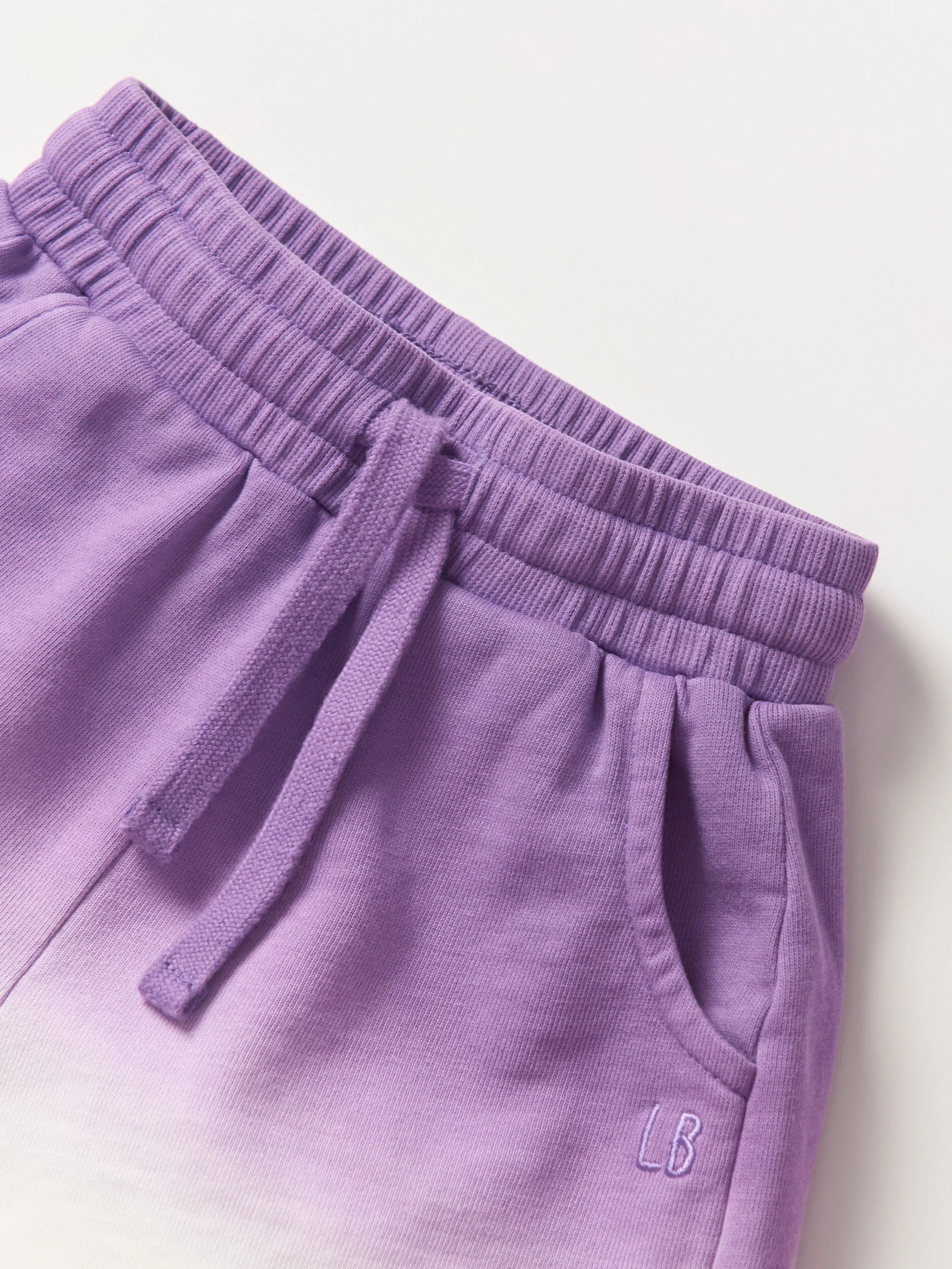 Ombre Sweatshort - Purple,Kids