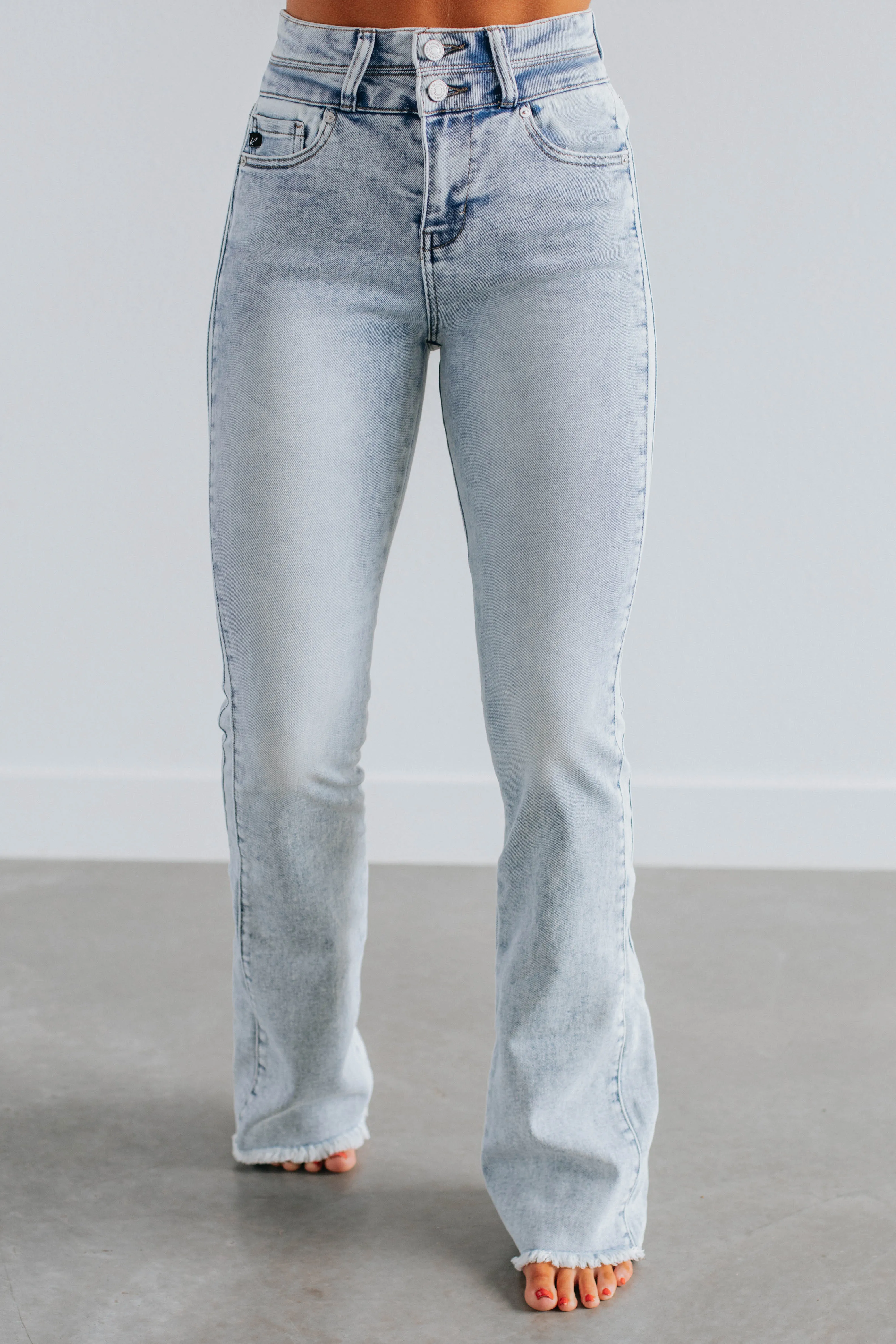 Orlando KanCan Bootcut Jeans - Light Wash,Jeans Women