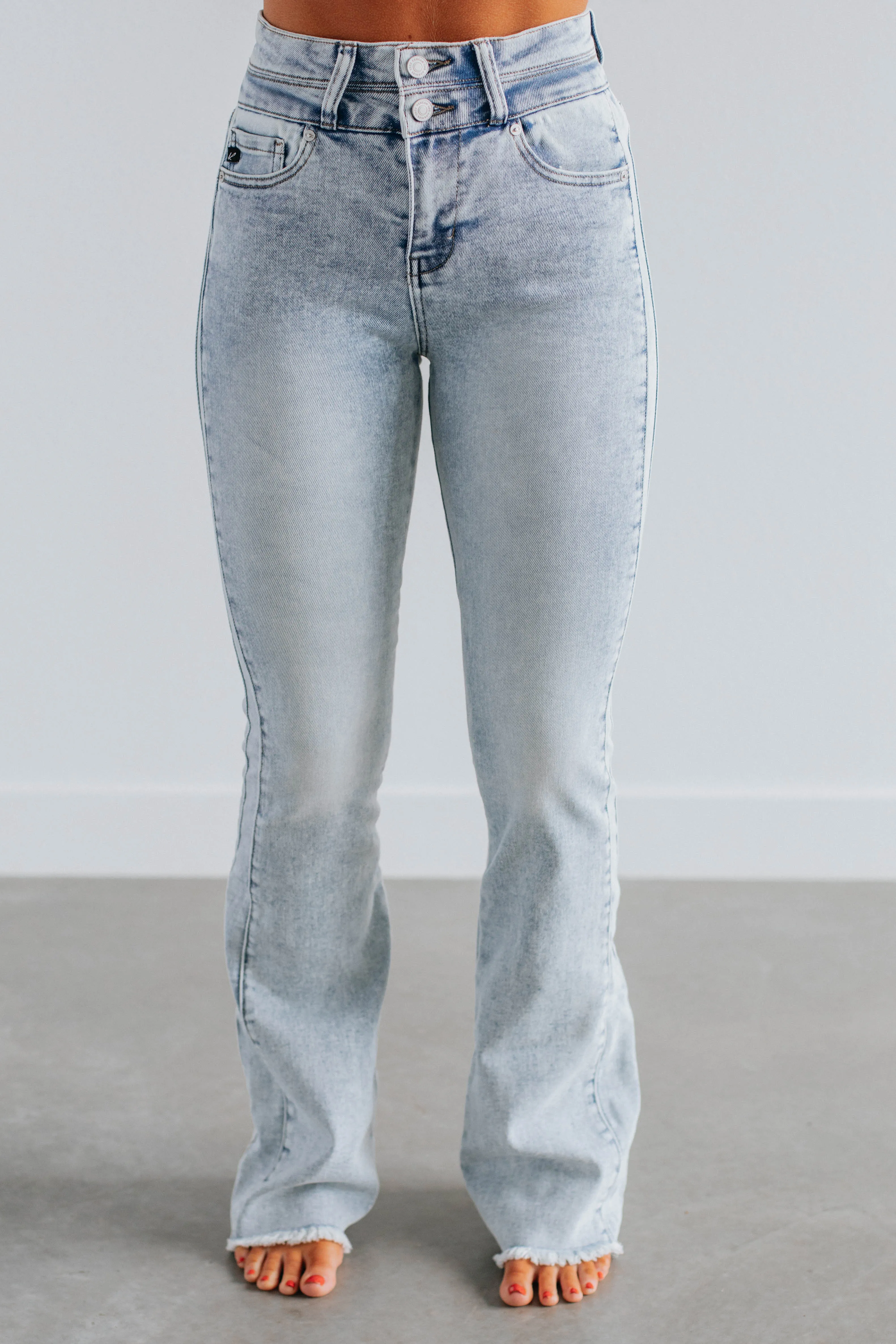 Orlando KanCan Bootcut Jeans - Light Wash,Jeans Women