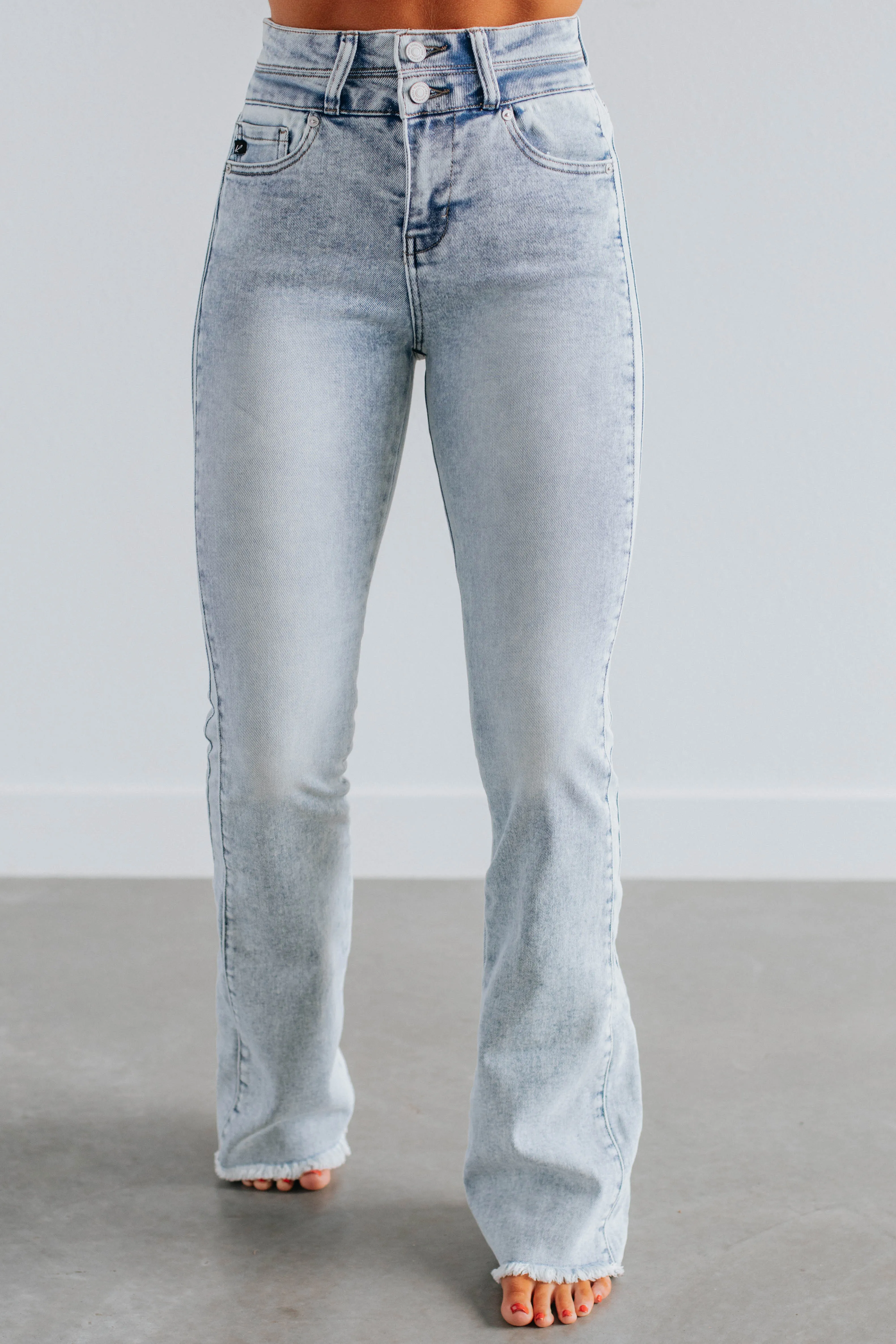 Orlando KanCan Bootcut Jeans - Light Wash,Jeans Women