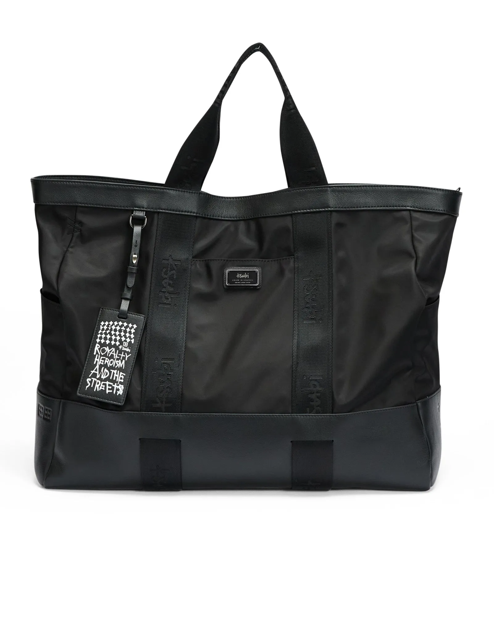 OVERNIGHT BAG NYLON LEATHER,Bags