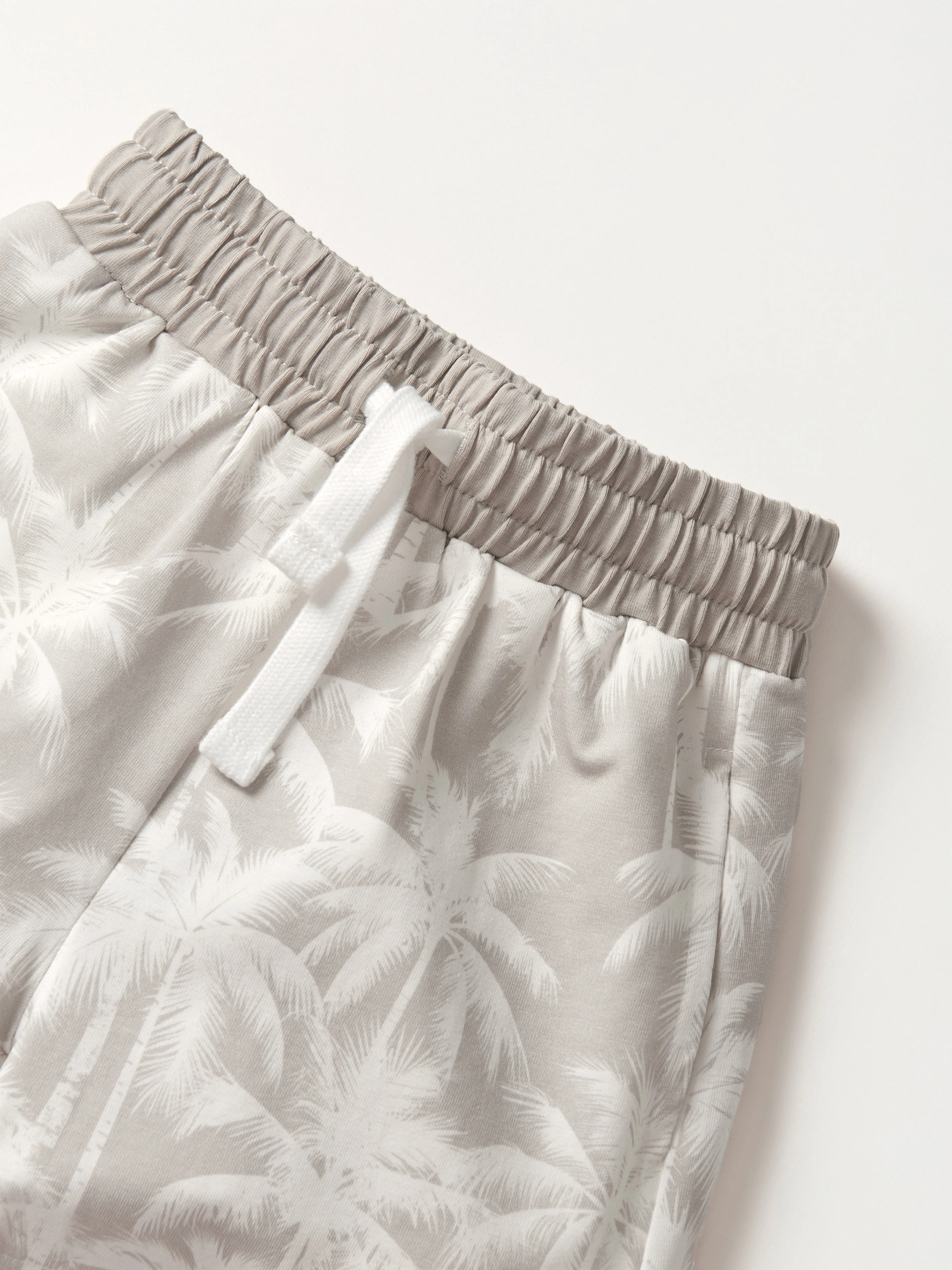 Palm Print Short - Frost,Kids