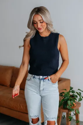 Patrea Knit Tank - Navy,Women Tank