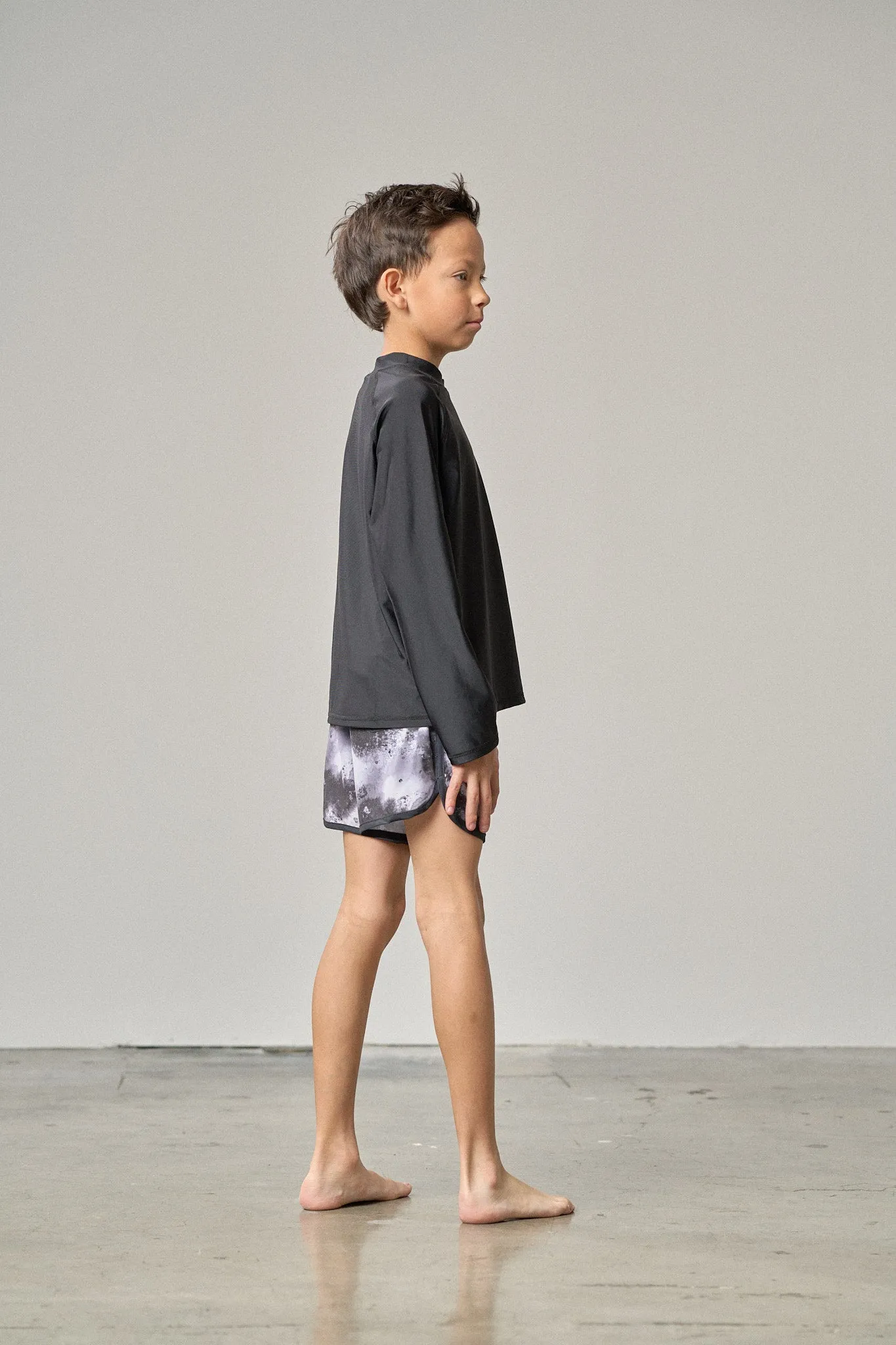 Rash Guard - Black,Kids