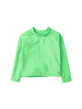 Rash Guard - Neon Green,Kids