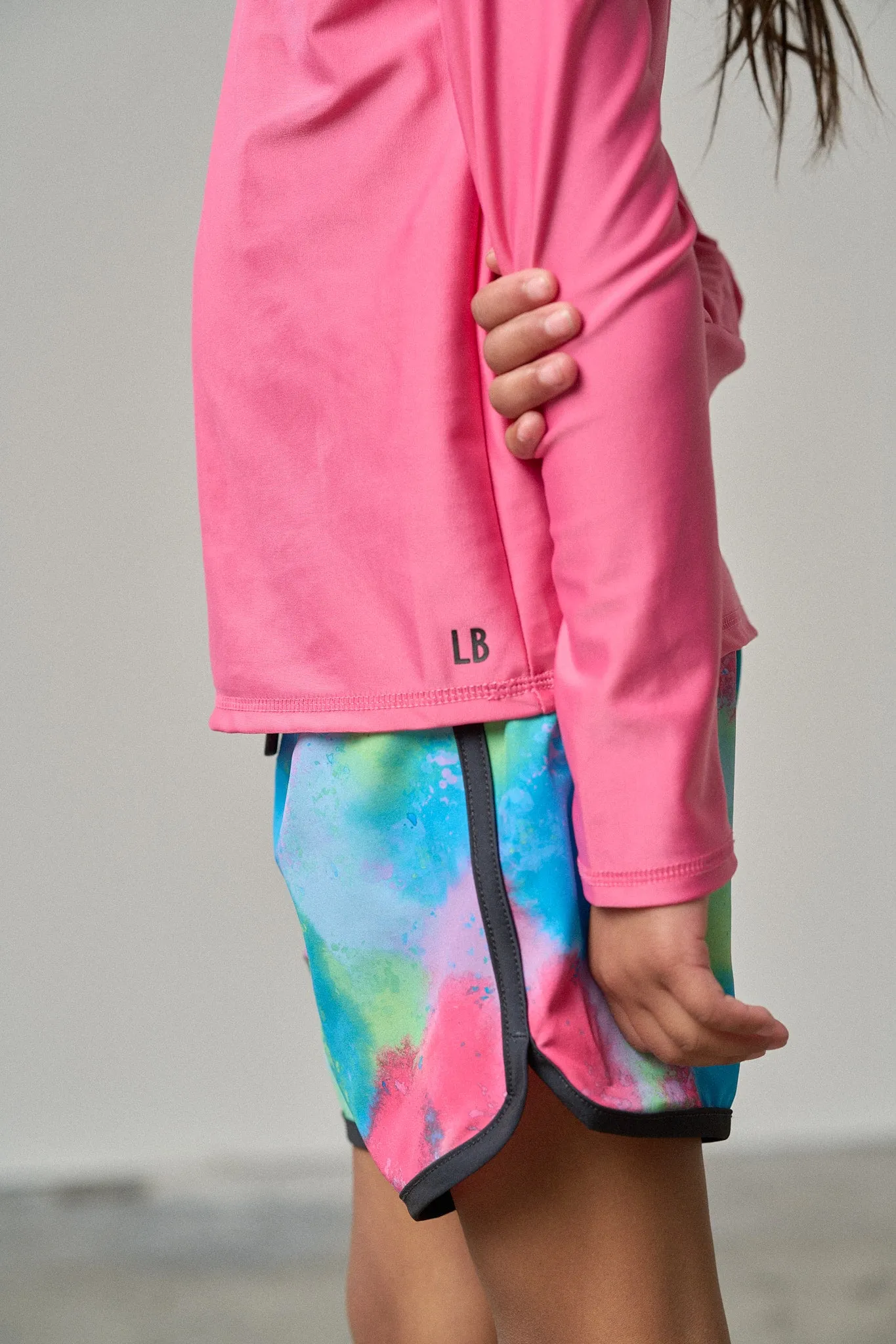 Rash Guard - Pink,Kids