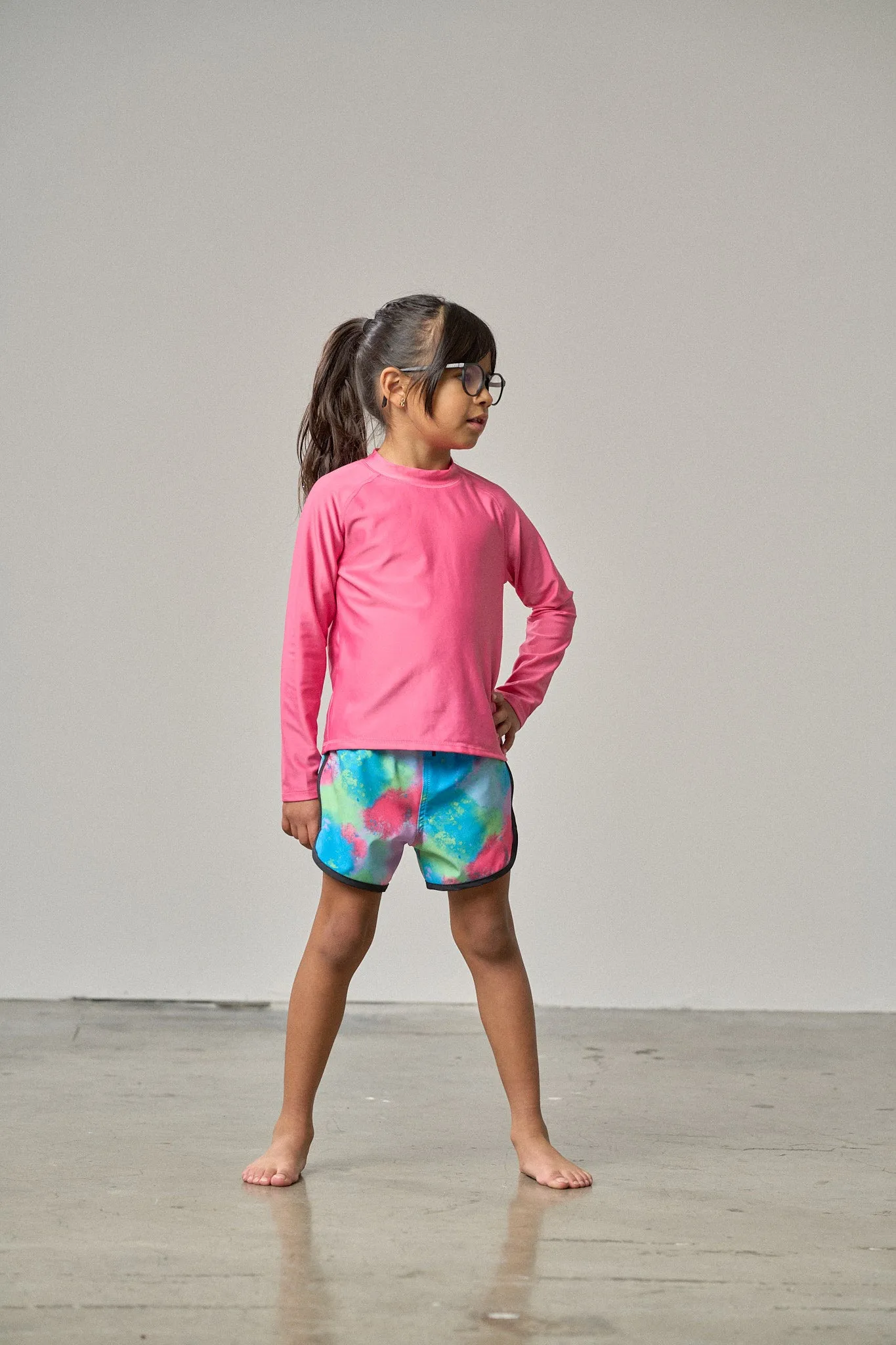 Rash Guard - Pink,Kids