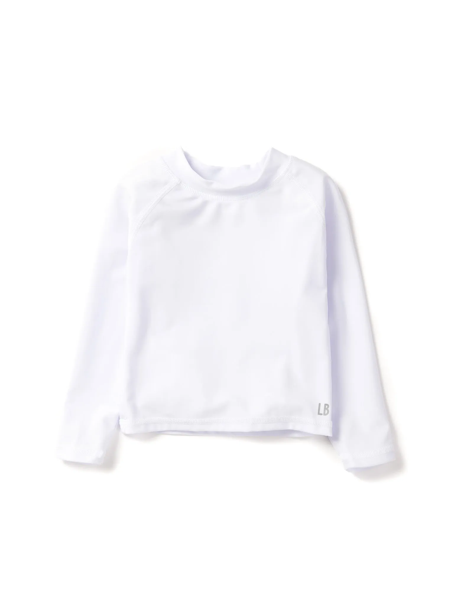 Rash Guard - White,Kids