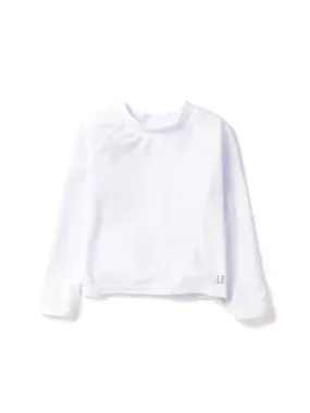 Rash Guard - White,Kids