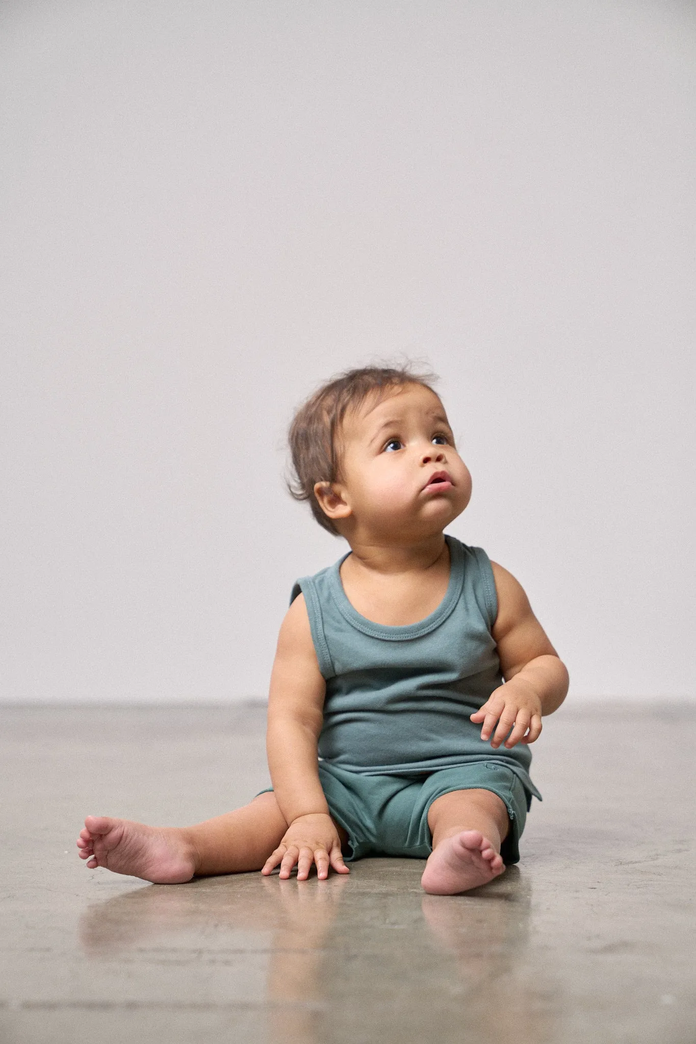 Raw Edge Harem Short - Teal,Kids