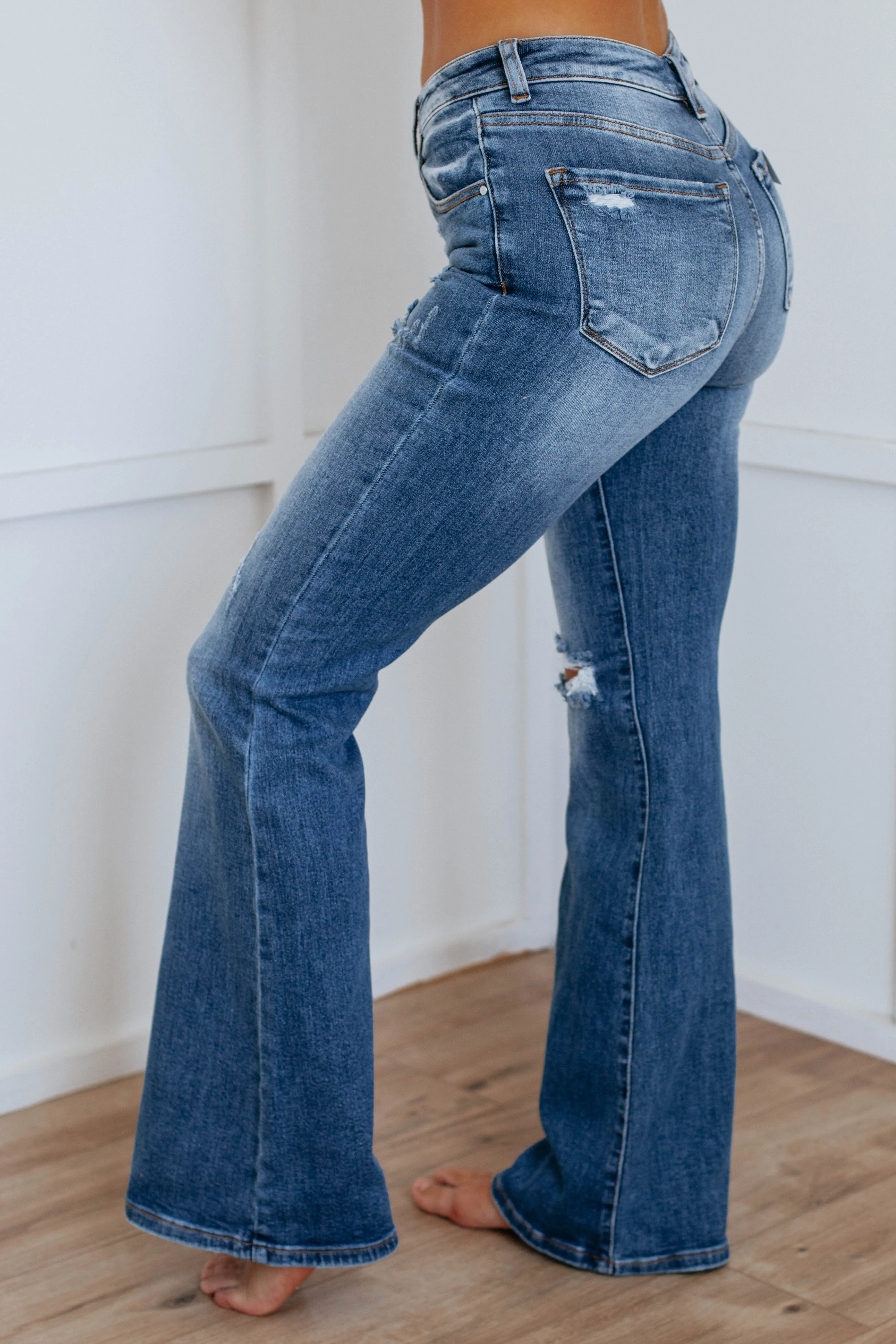 Rayna Risen Jeans - Dark Wash,Jeans Women