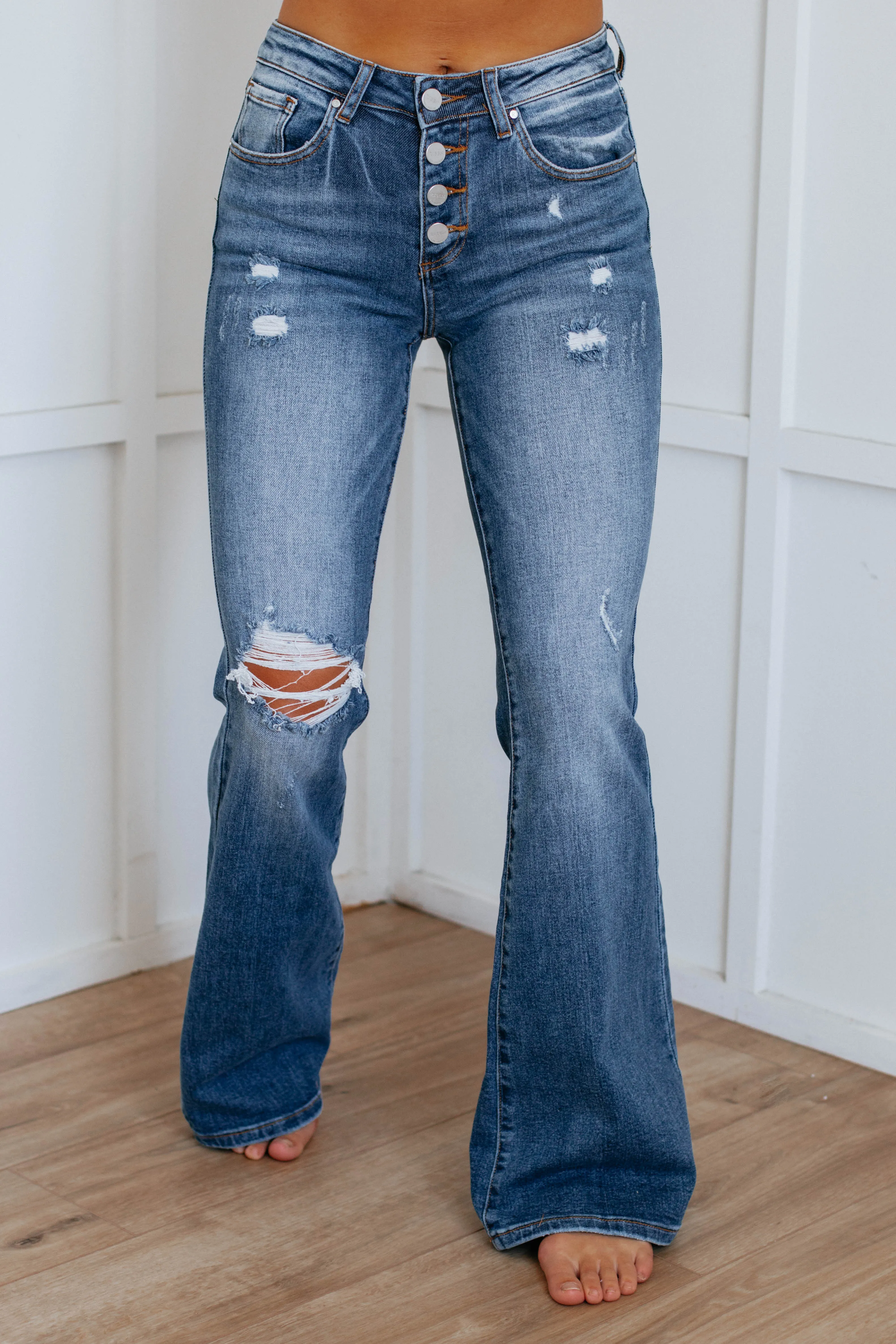 Rayna Risen Jeans - Dark Wash,Jeans Women