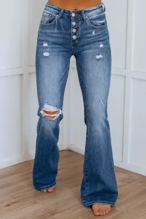 Rayna Risen Jeans - Dark Wash,Jeans Women