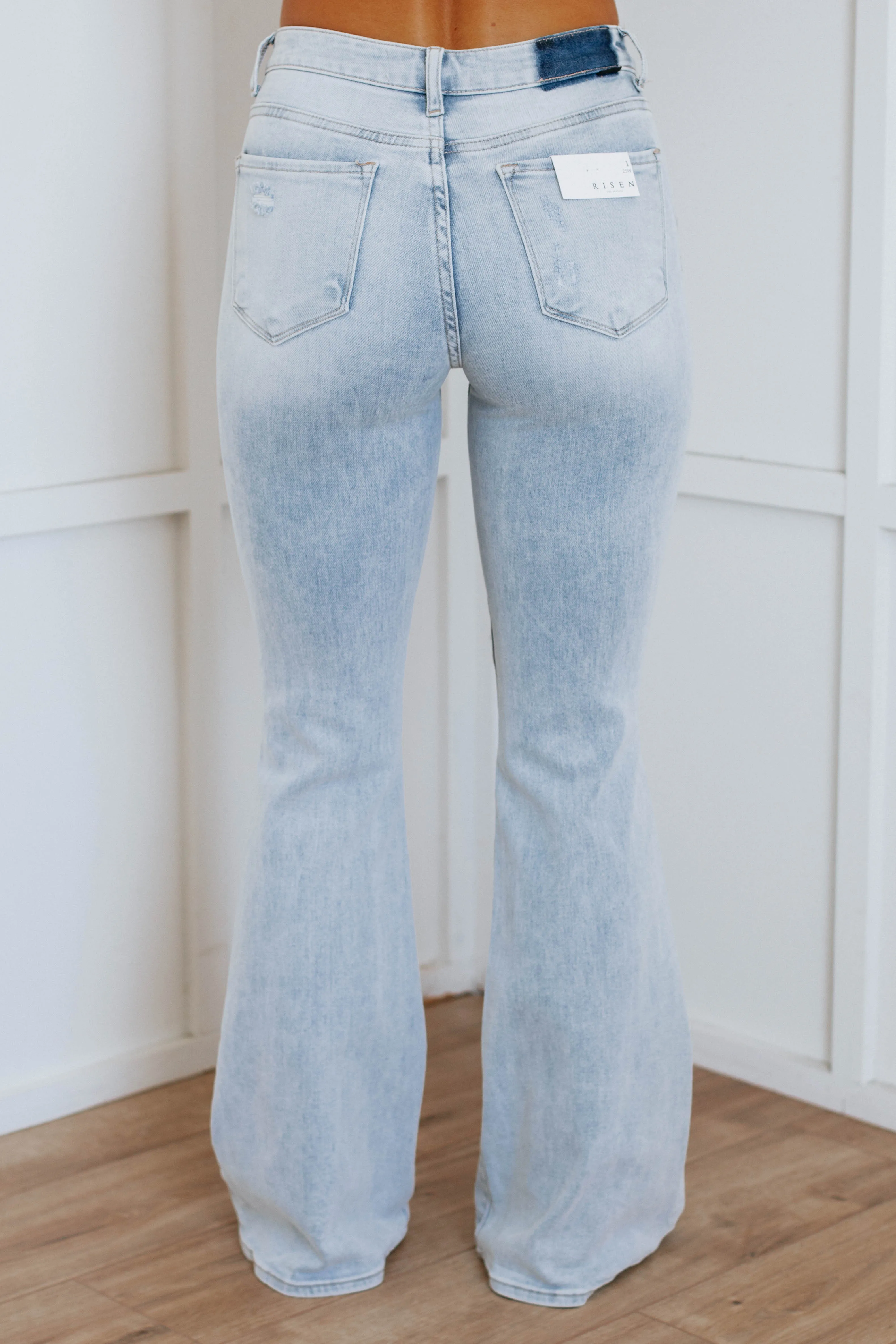 Rayna Risen Jeans - Light Wash,Jeans Women