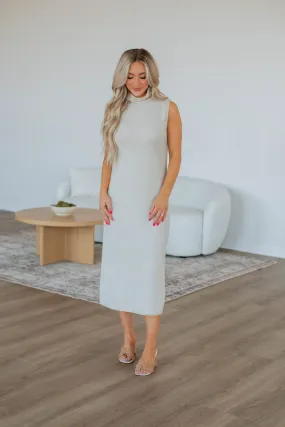 Roxanna Sweater Dress - Natural,Women Sweater