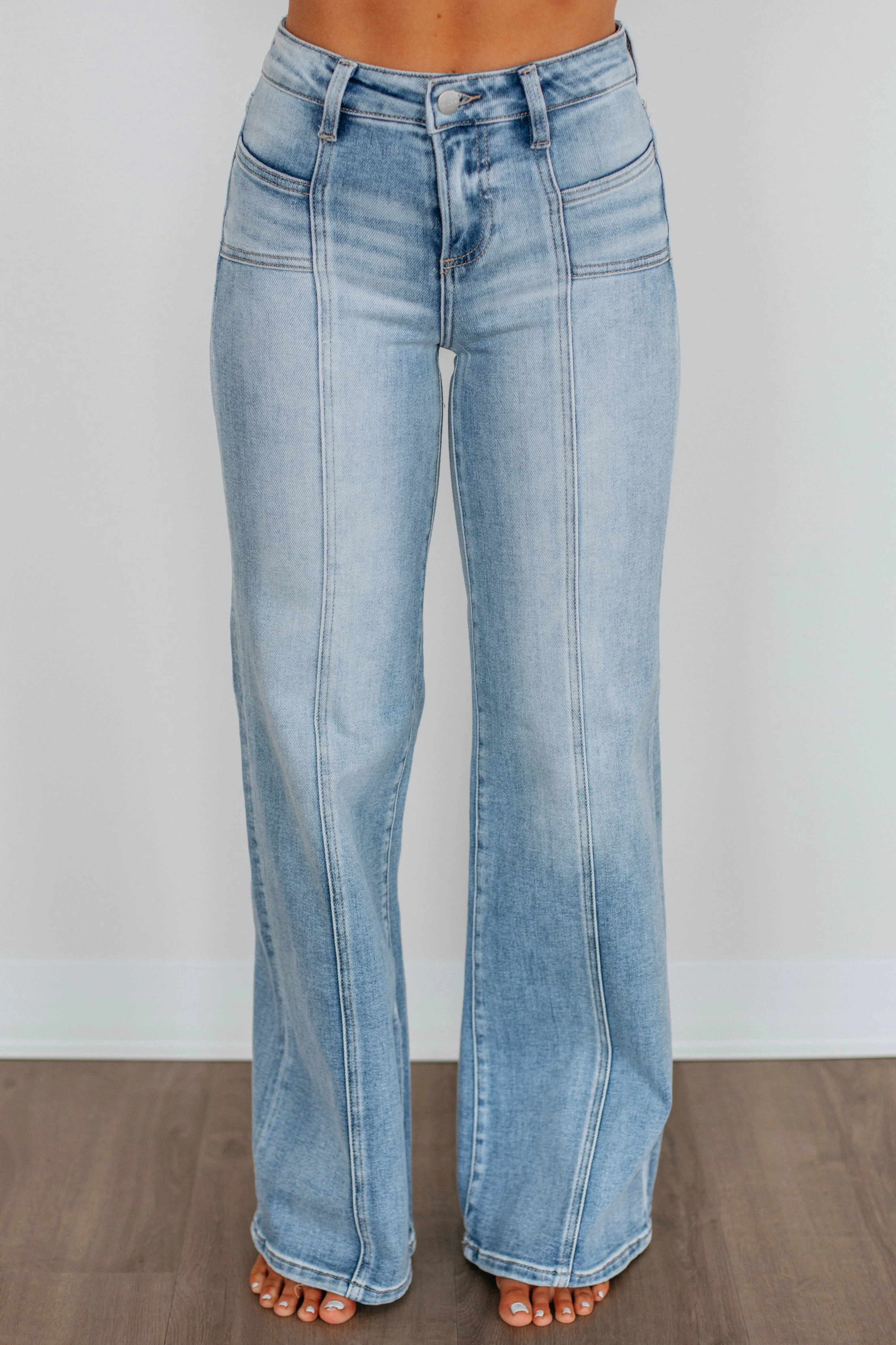 Rozlyn Risen Jeans - Medium Wash,Jeans Women