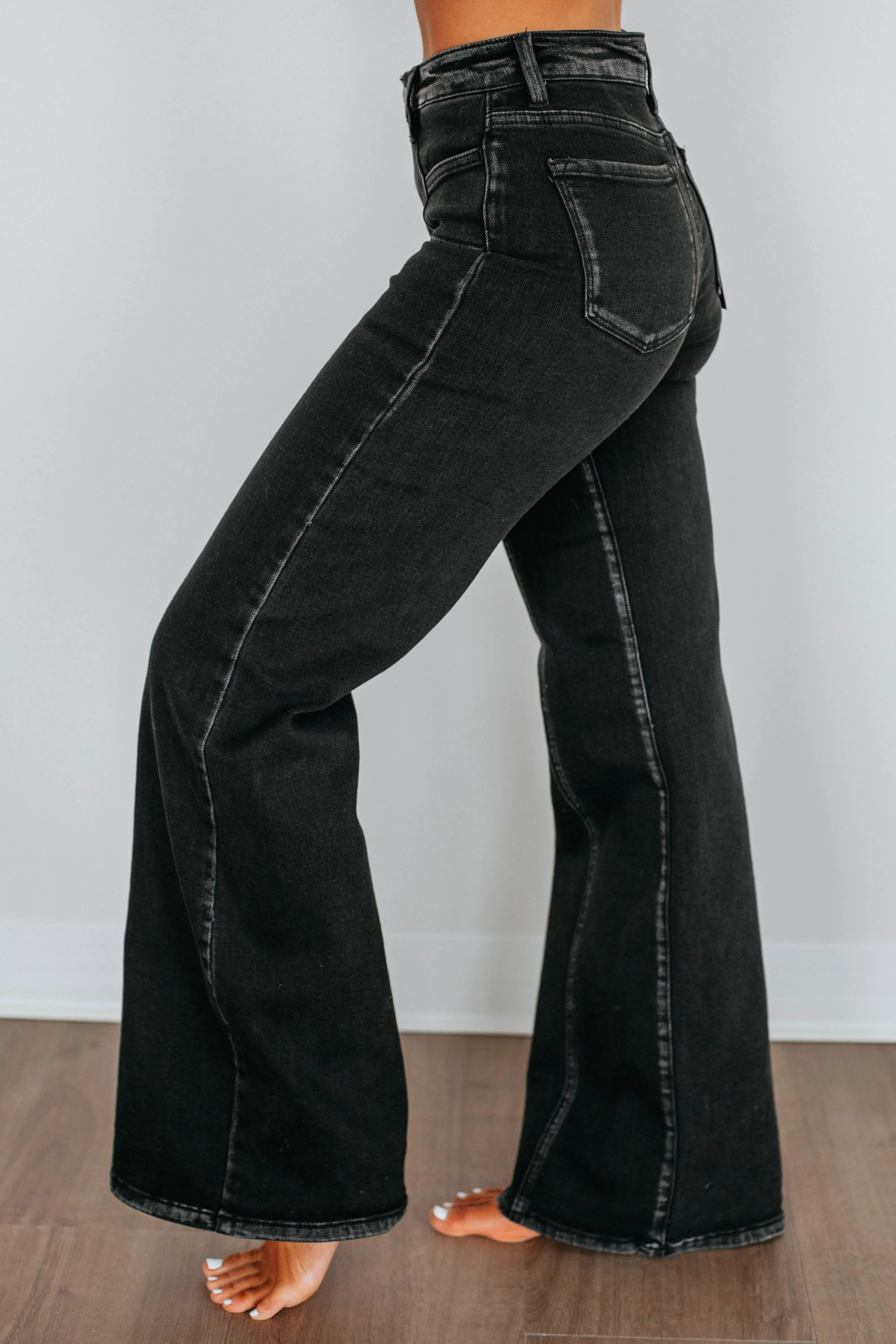 Rozlyn Risen Jeans - Vintage Black,Jeans Women
