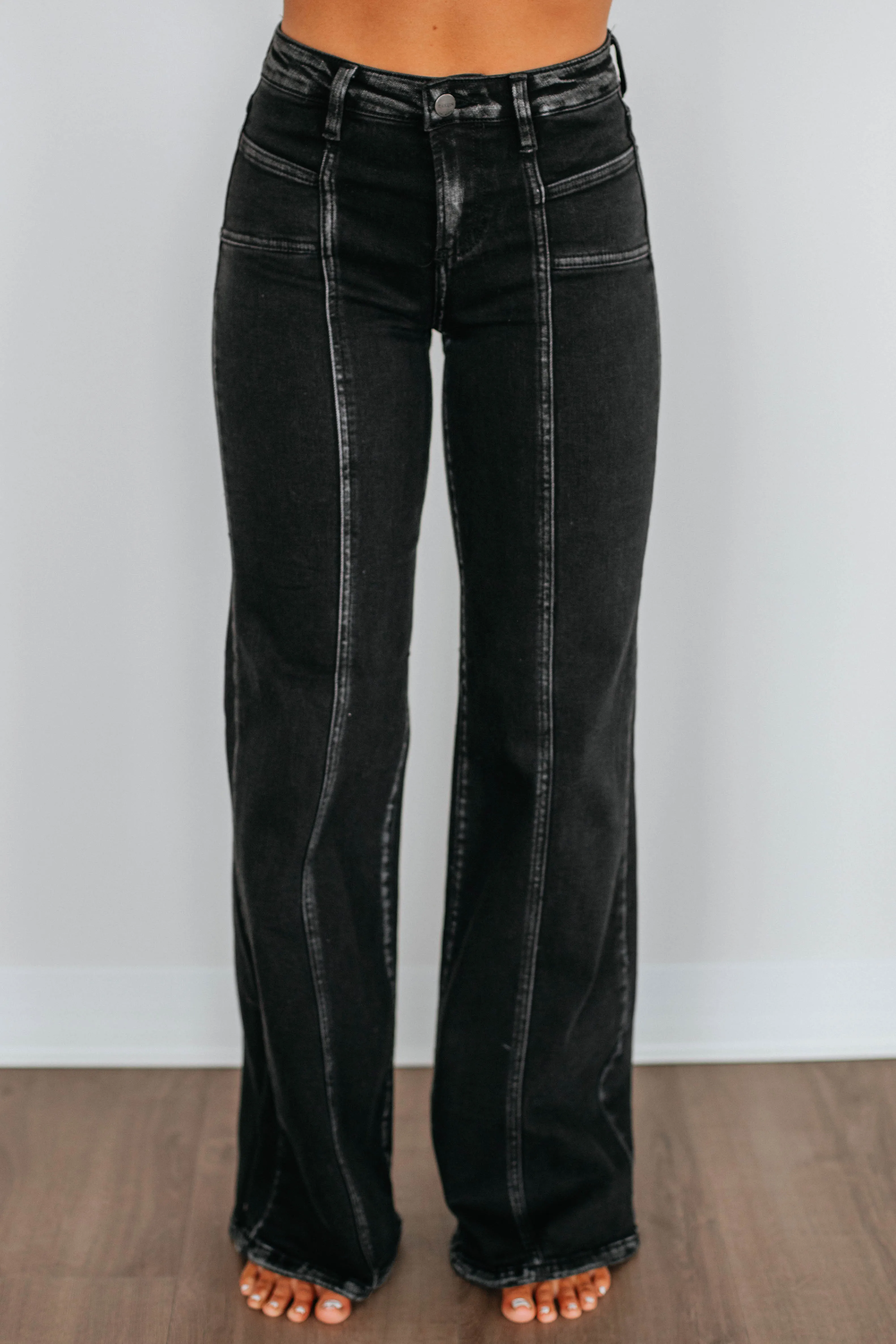 Rozlyn Risen Jeans - Vintage Black,Jeans Women