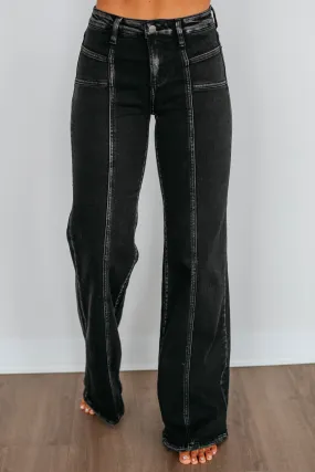 Rozlyn Risen Jeans - Vintage Black,Jeans Women