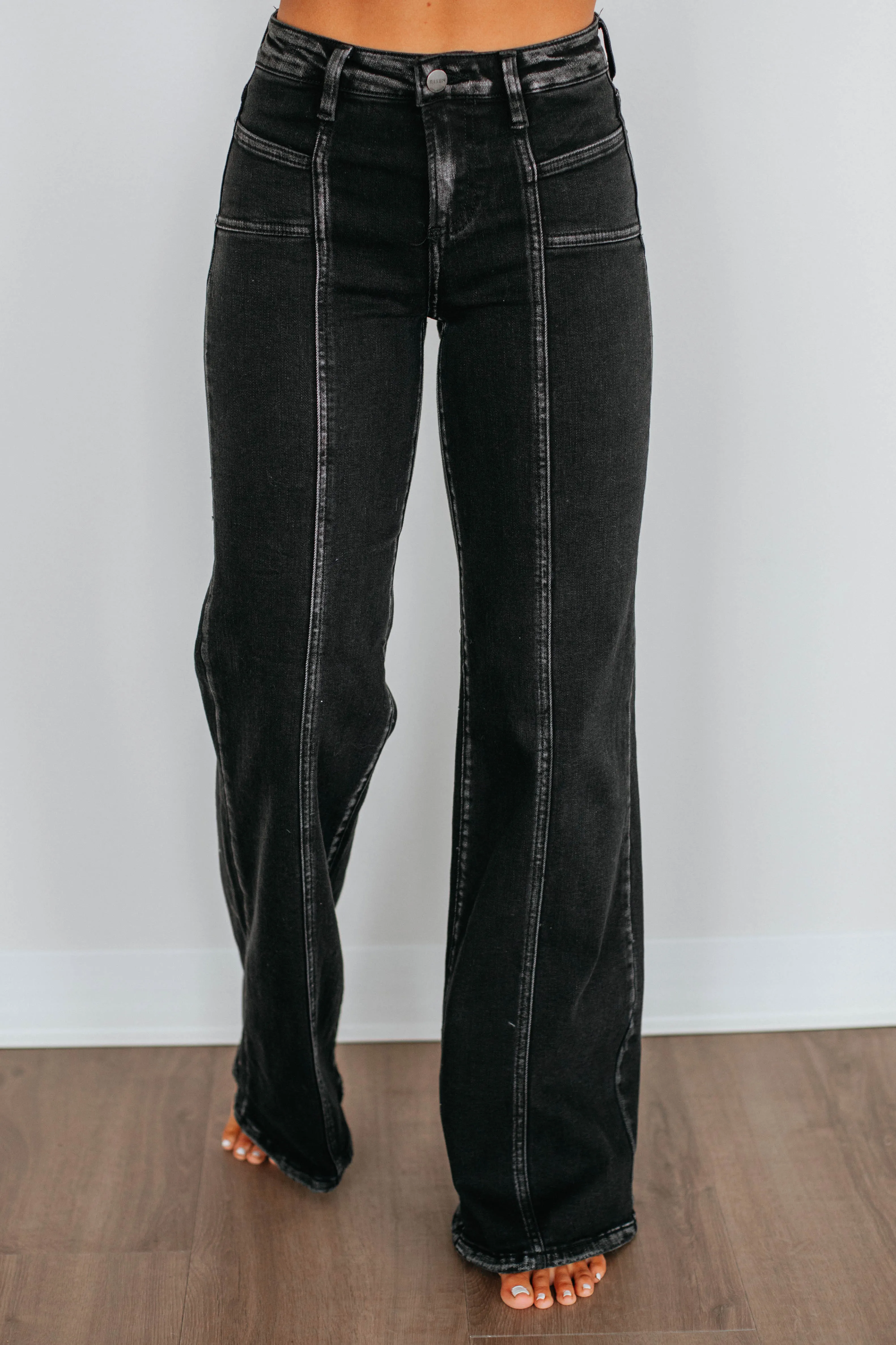 Rozlyn Risen Jeans - Vintage Black,Jeans Women