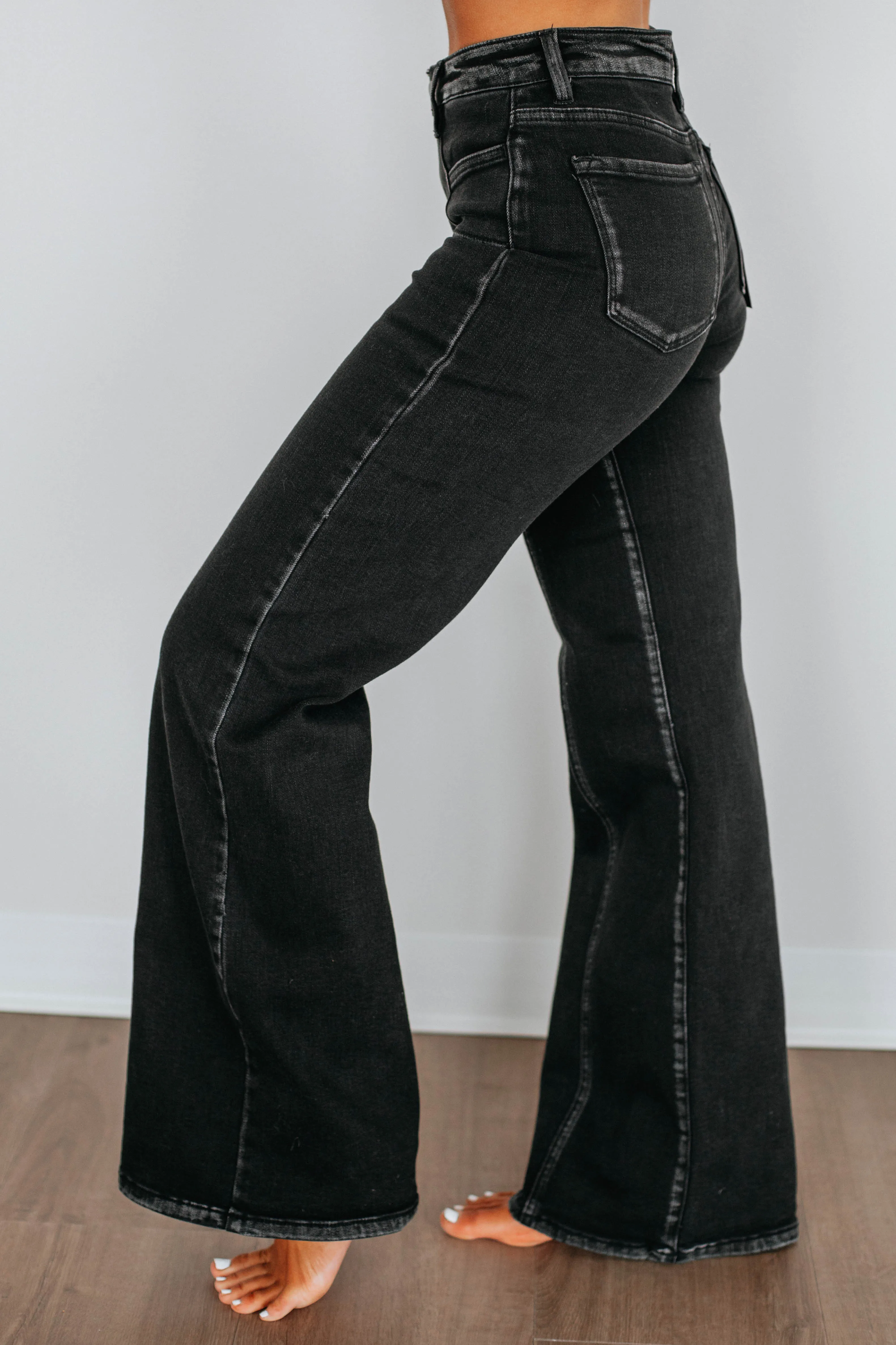 Rozlyn Risen Jeans - Vintage Black,Jeans Women