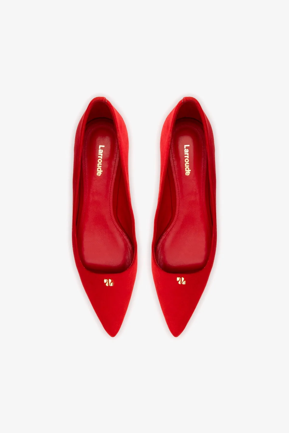 Ruth Pump In Scarlet Suede,Women Heel