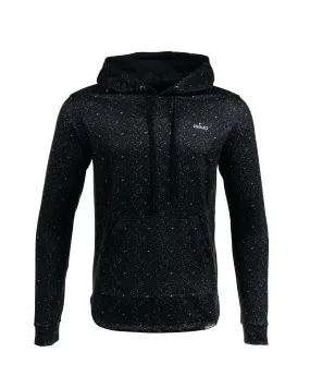 Speckled Black Golf Hoodie,Men