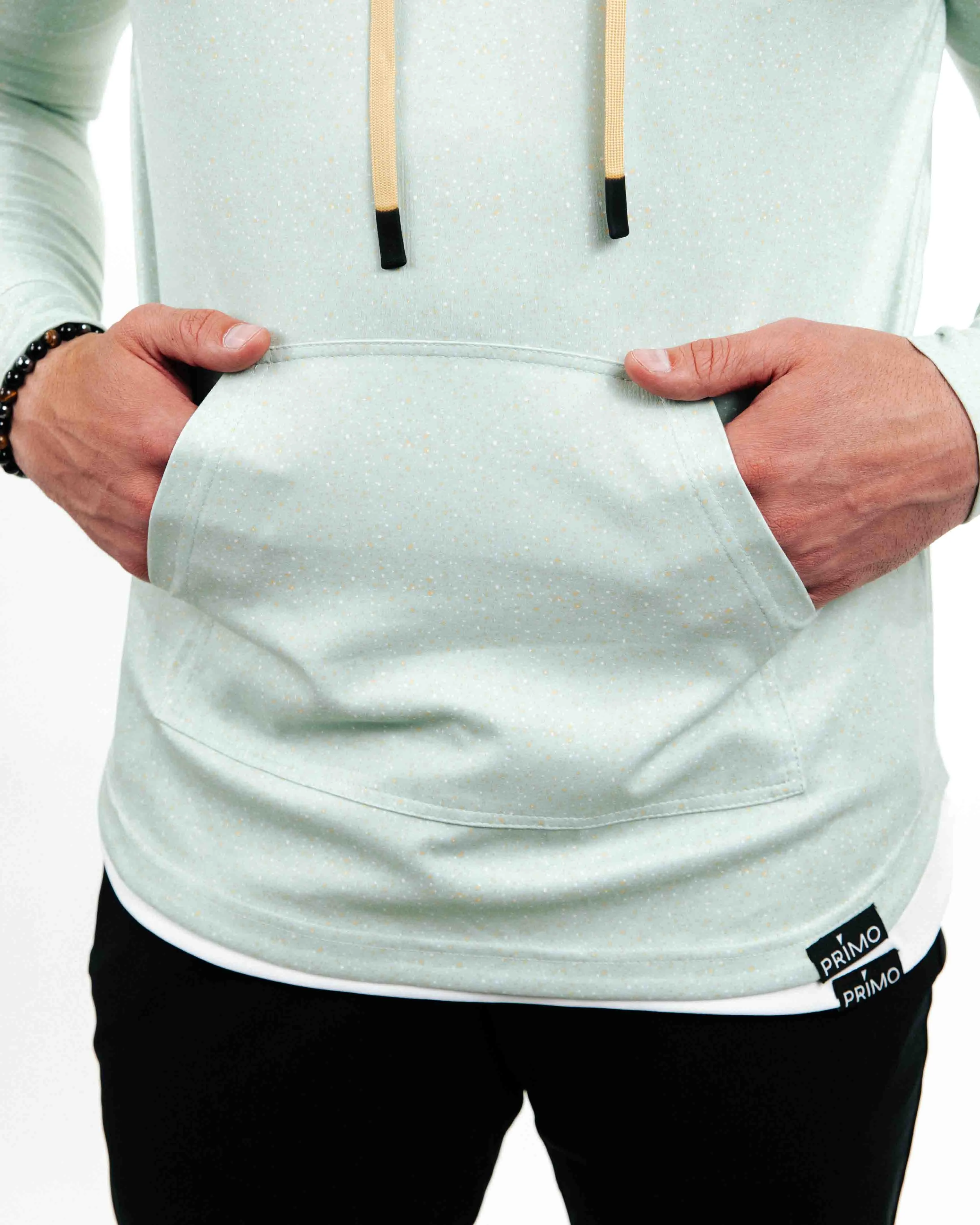 Speckled Sage Golf Hoodie,Men