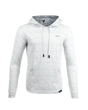 Speckled White Golf Hoodie,Men