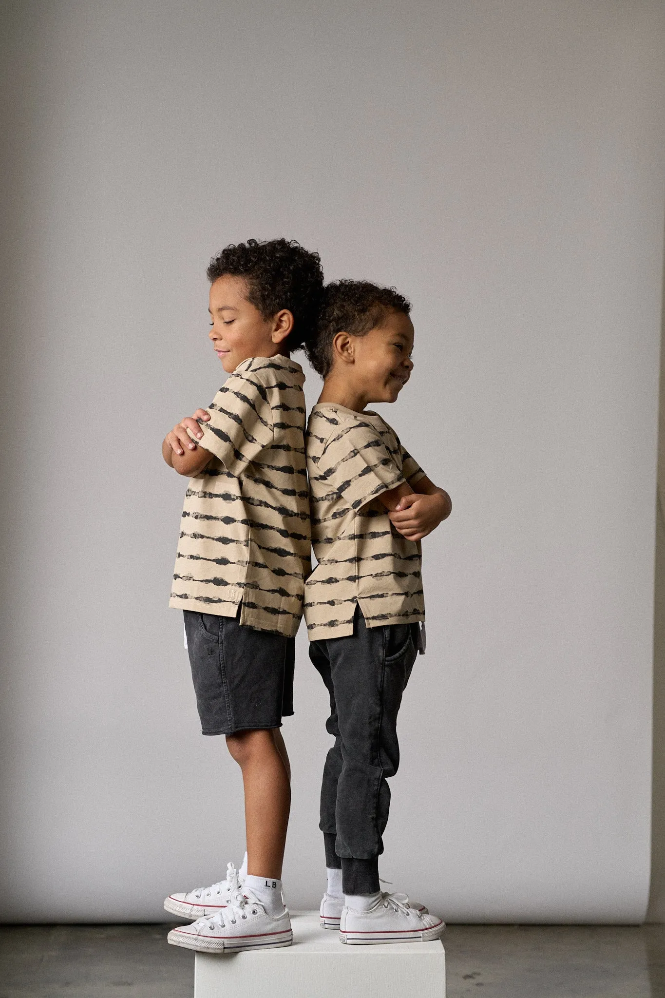 Static Stripe Tee,Kids