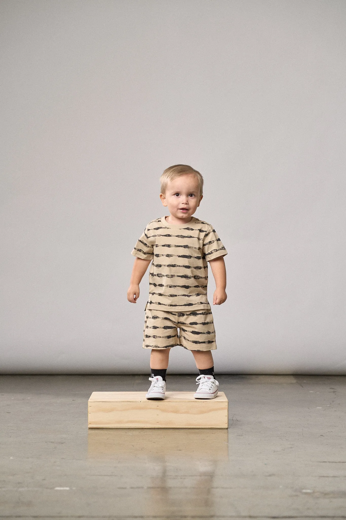 Static Stripe Tee,Kids