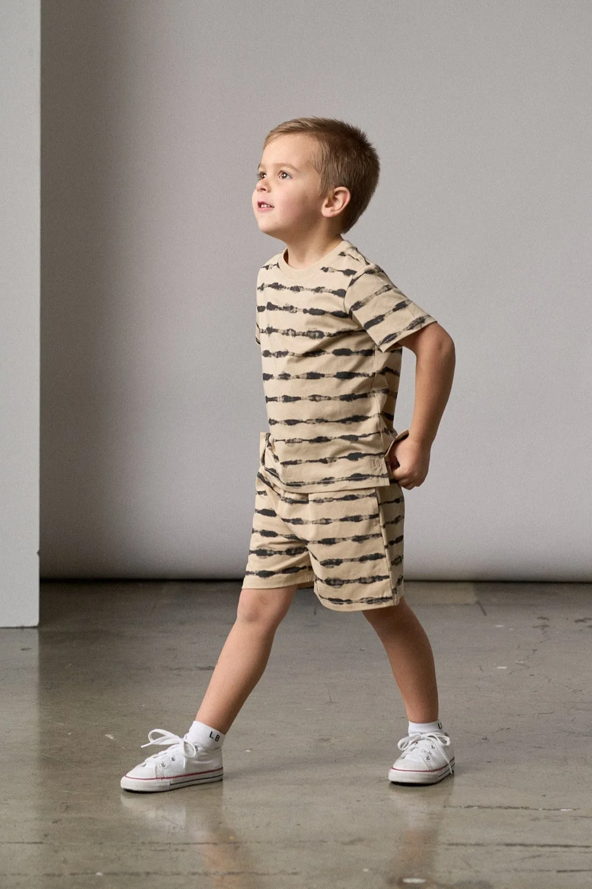 Static Stripe Tee,Kids