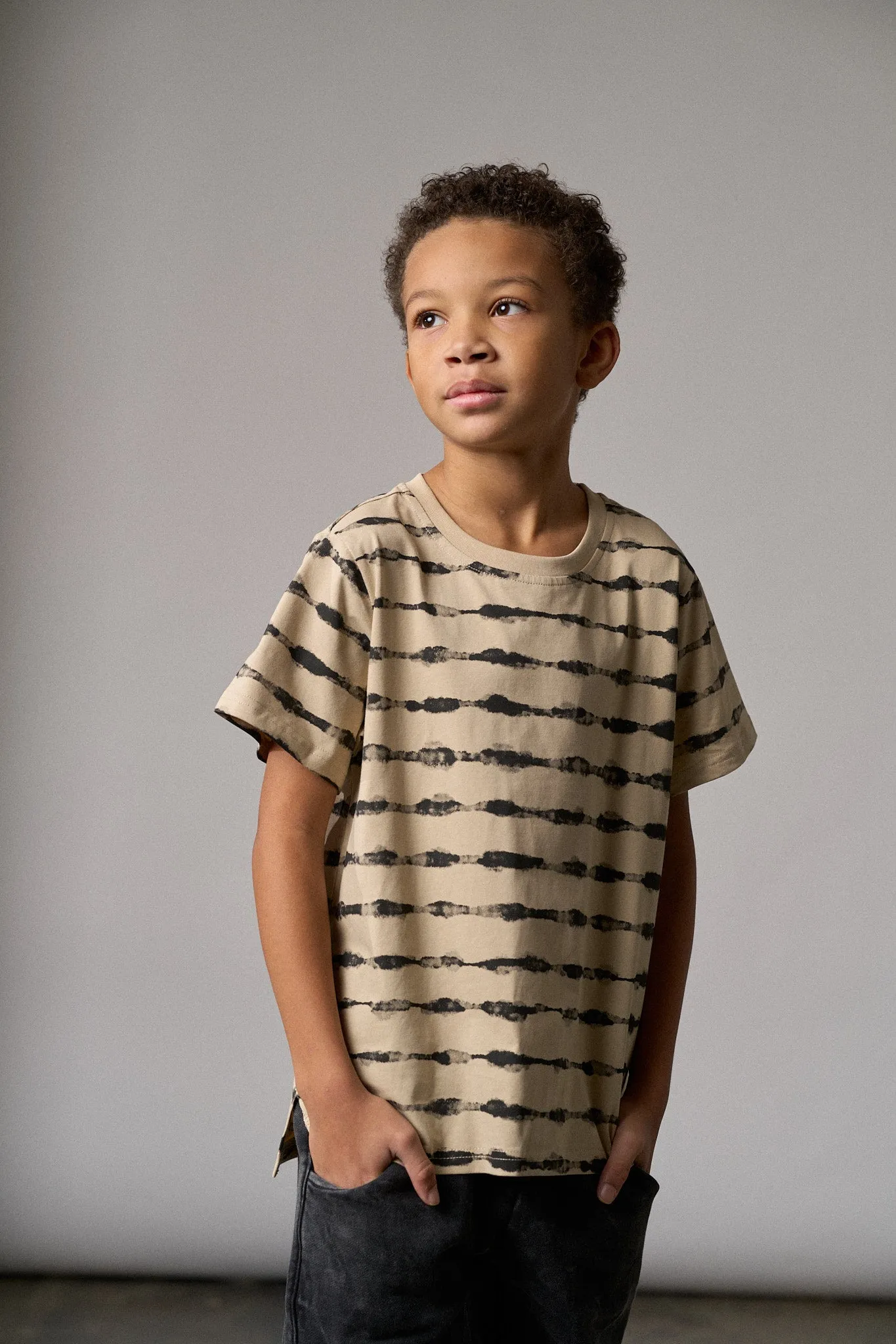 Static Stripe Tee,Kids