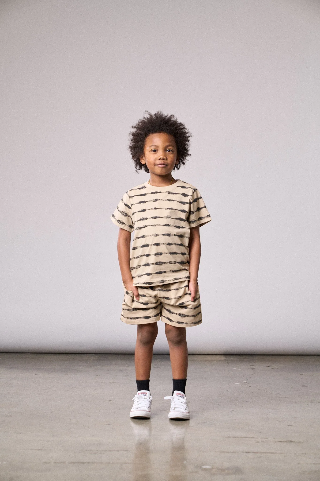 Static Stripe Tee,Kids