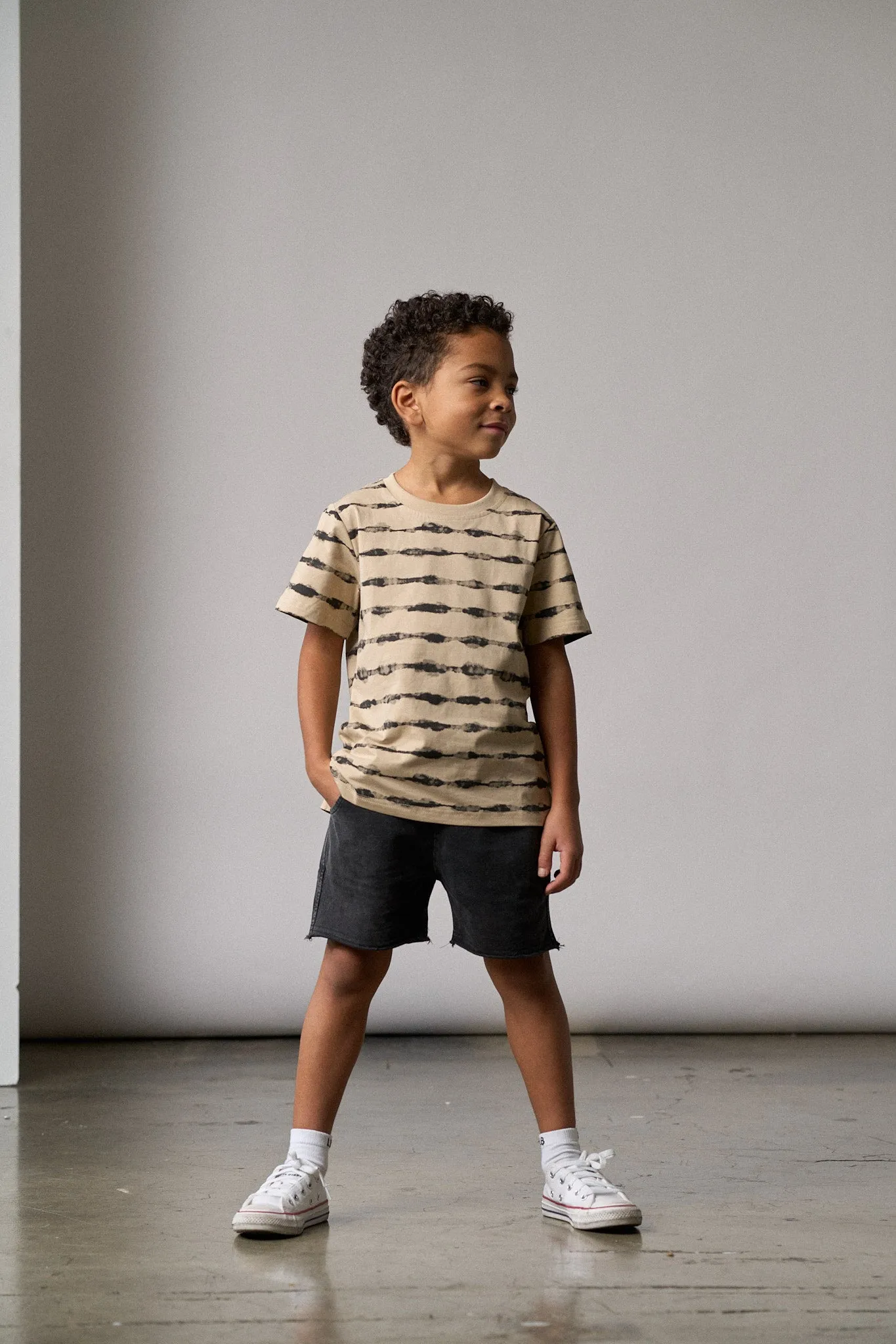 Static Stripe Tee,Kids