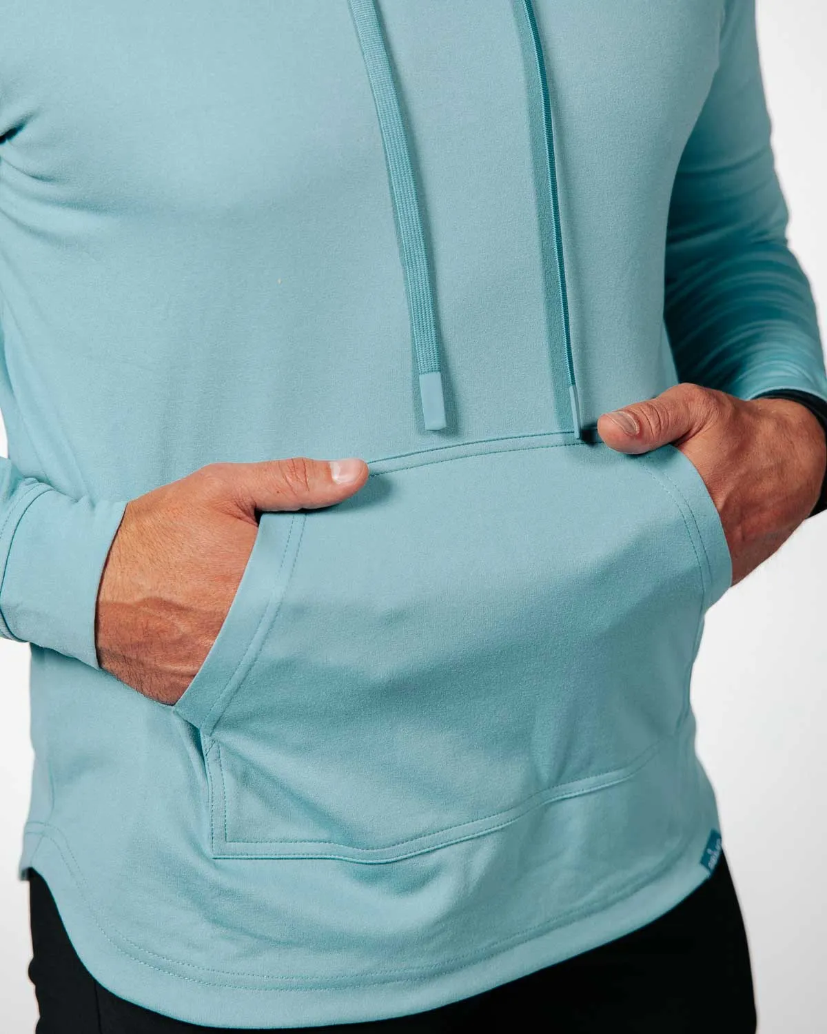 Storm Blue Pebble Golf Hoodie,Men