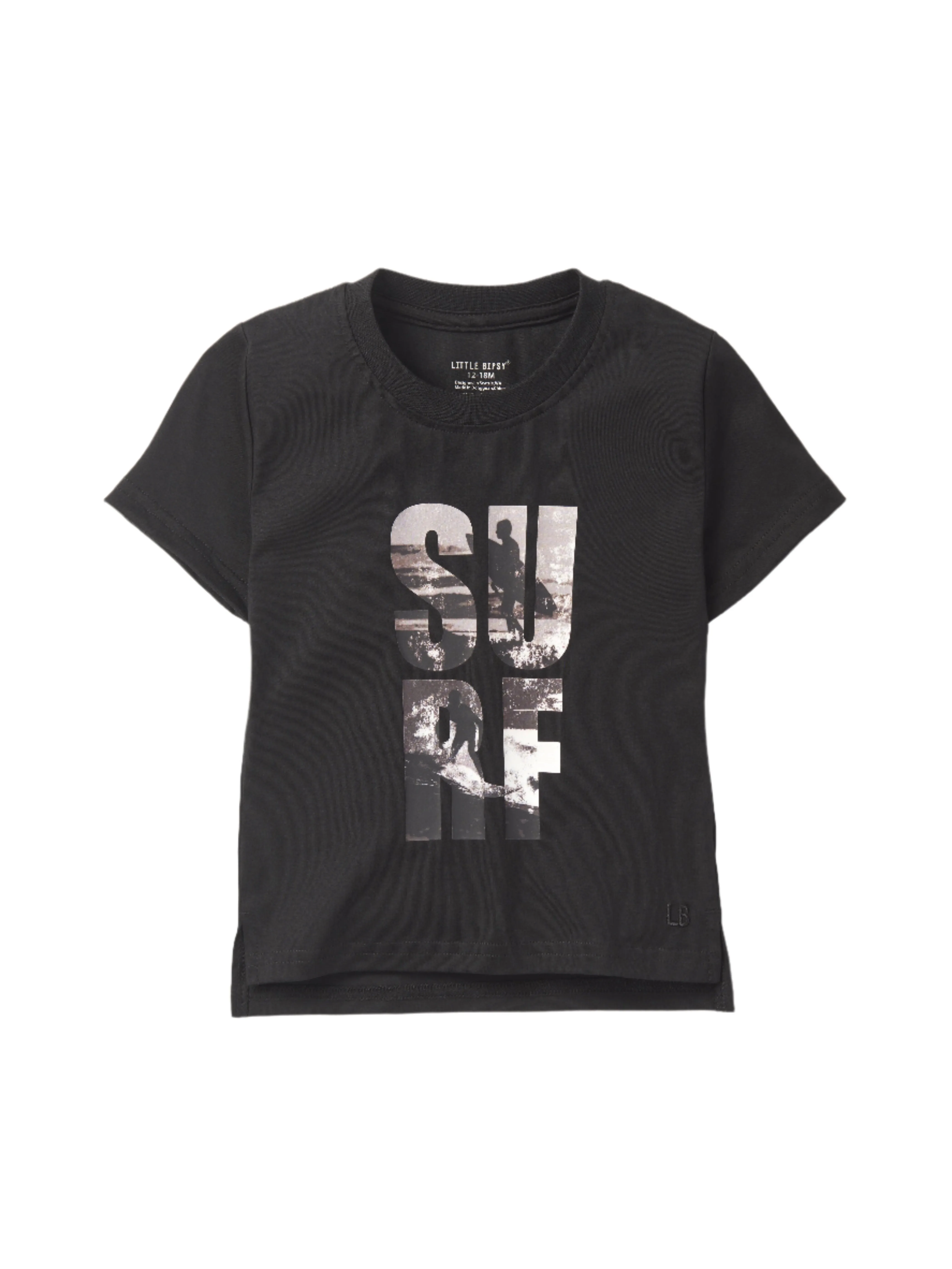 Surf Tee - Black,Kids