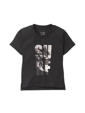 Surf Tee - Black,Kids