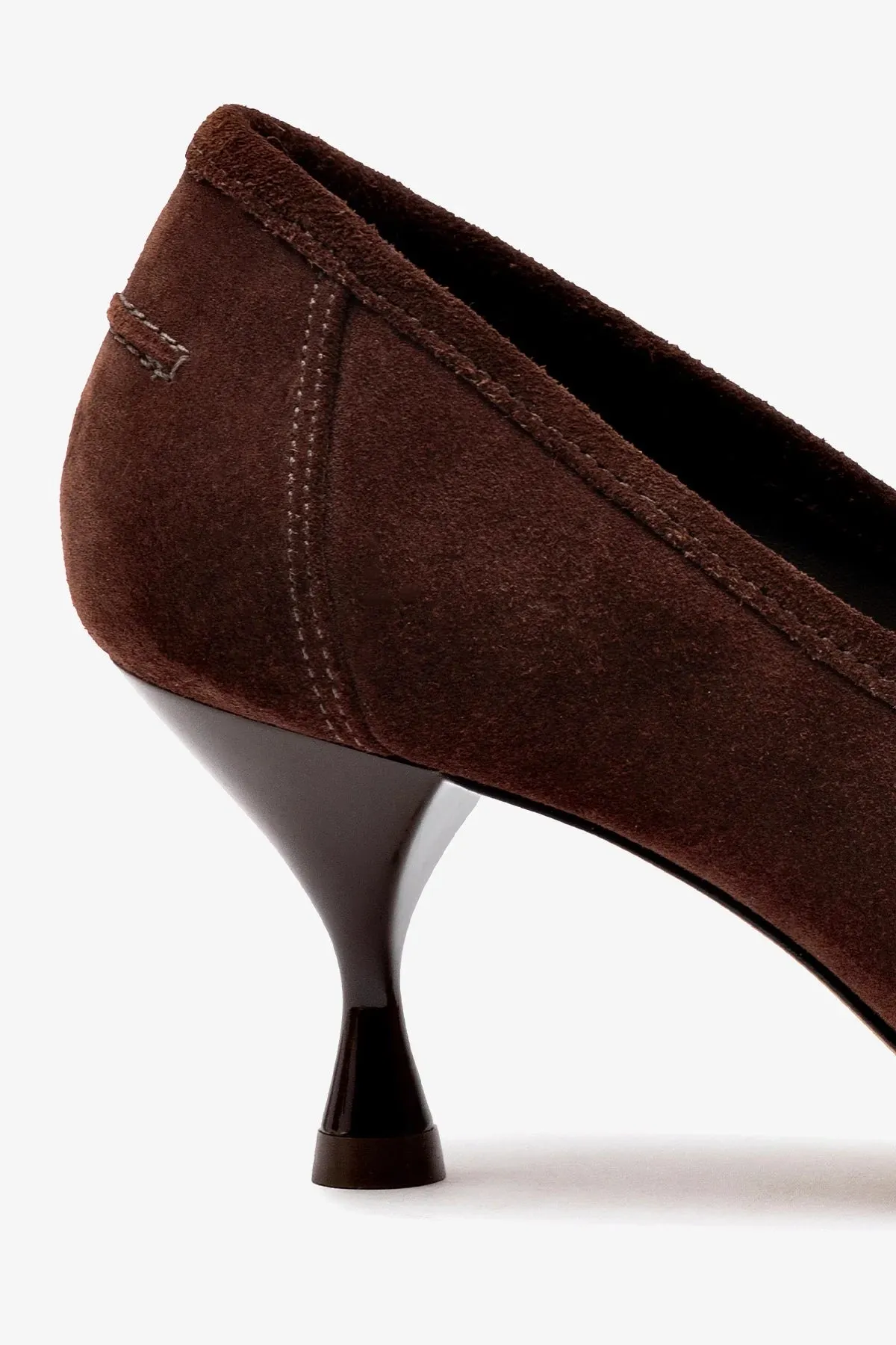 Susan Pump In Brown Suede,Women Heel
