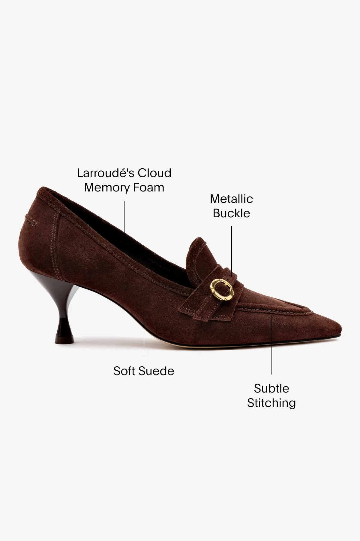 Susan Pump In Brown Suede,Women Heel
