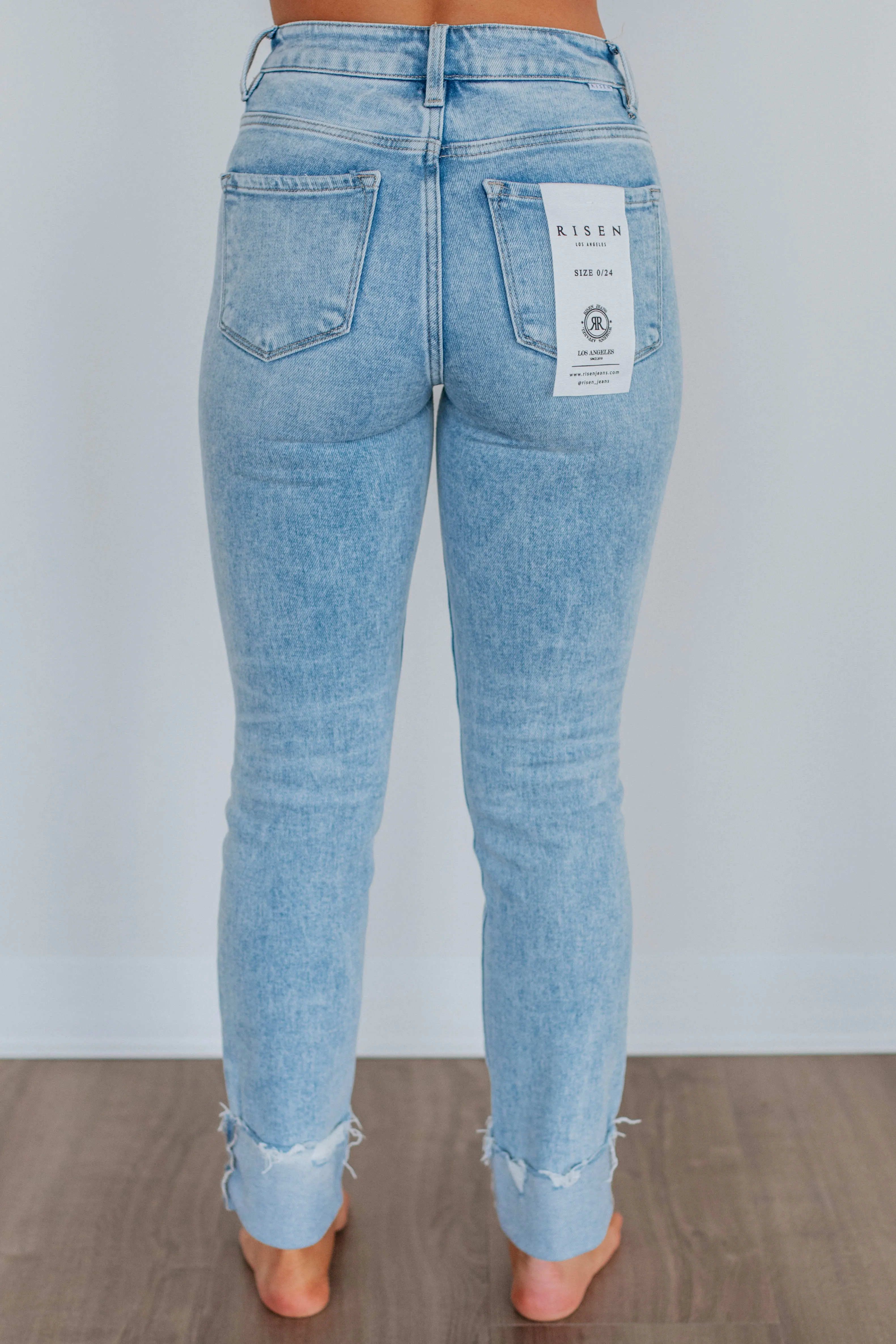 Taylor Risen Jeans - Light Wash,Jeans Women