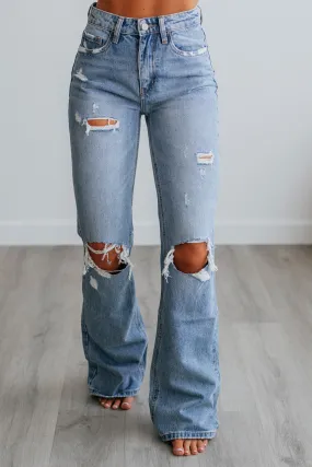 Thea Flying Monkey Jeans - Medium Wash,Jeans Women