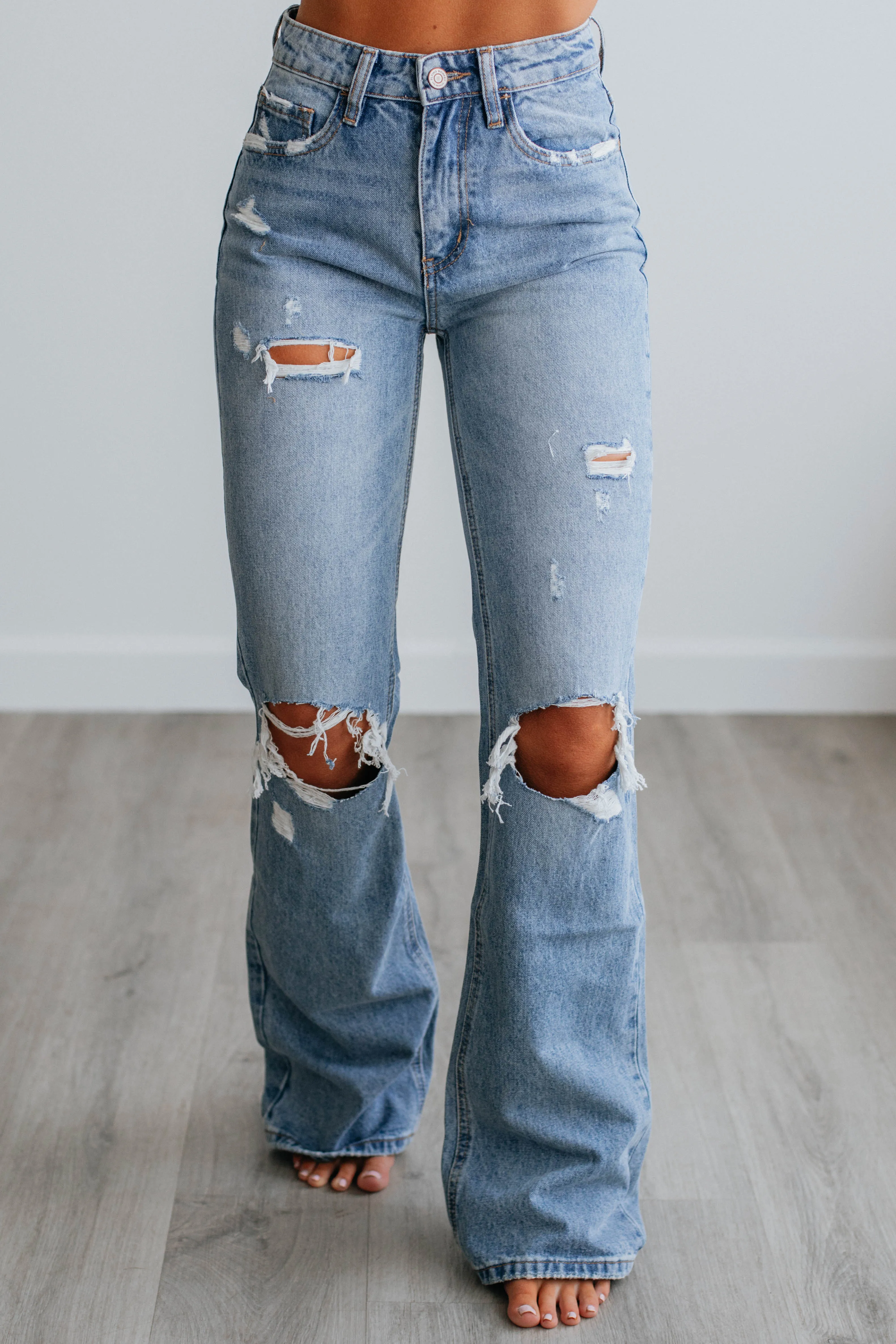 Thea Flying Monkey Jeans - Medium Wash,Jeans Women