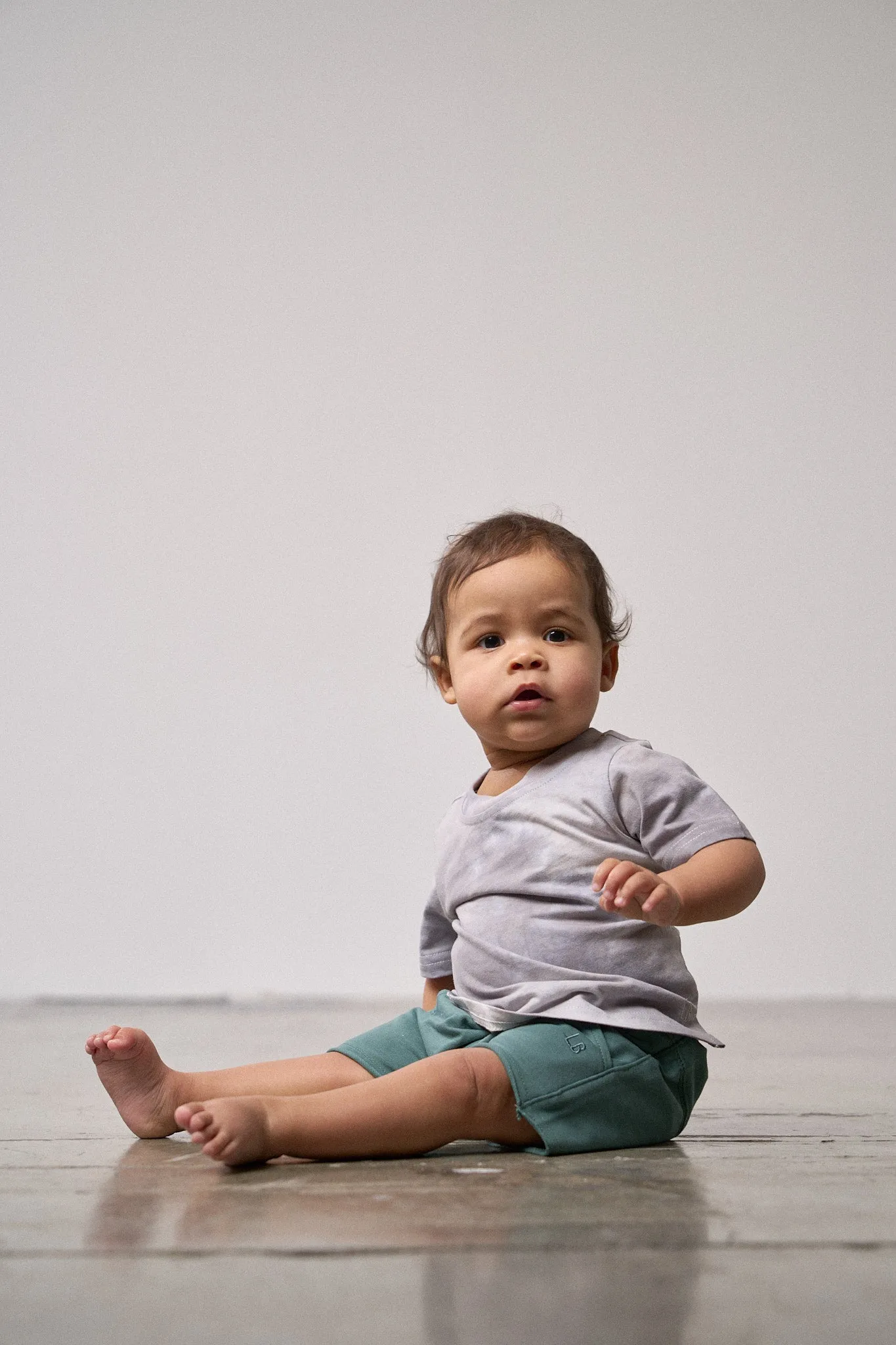 Tie Dye Tee - Grey,Kids