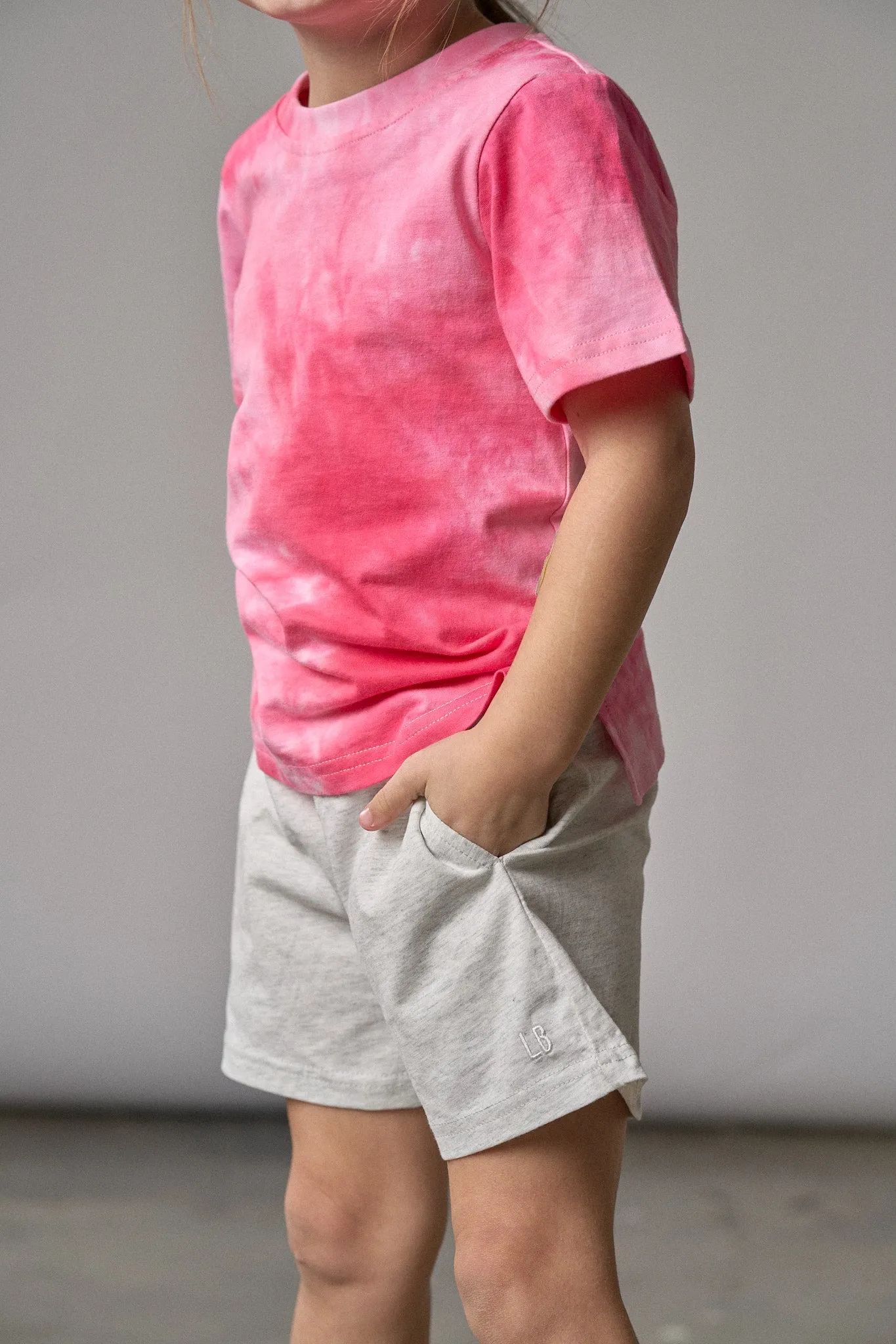 Tie Dye Tee - Pink,Kids
