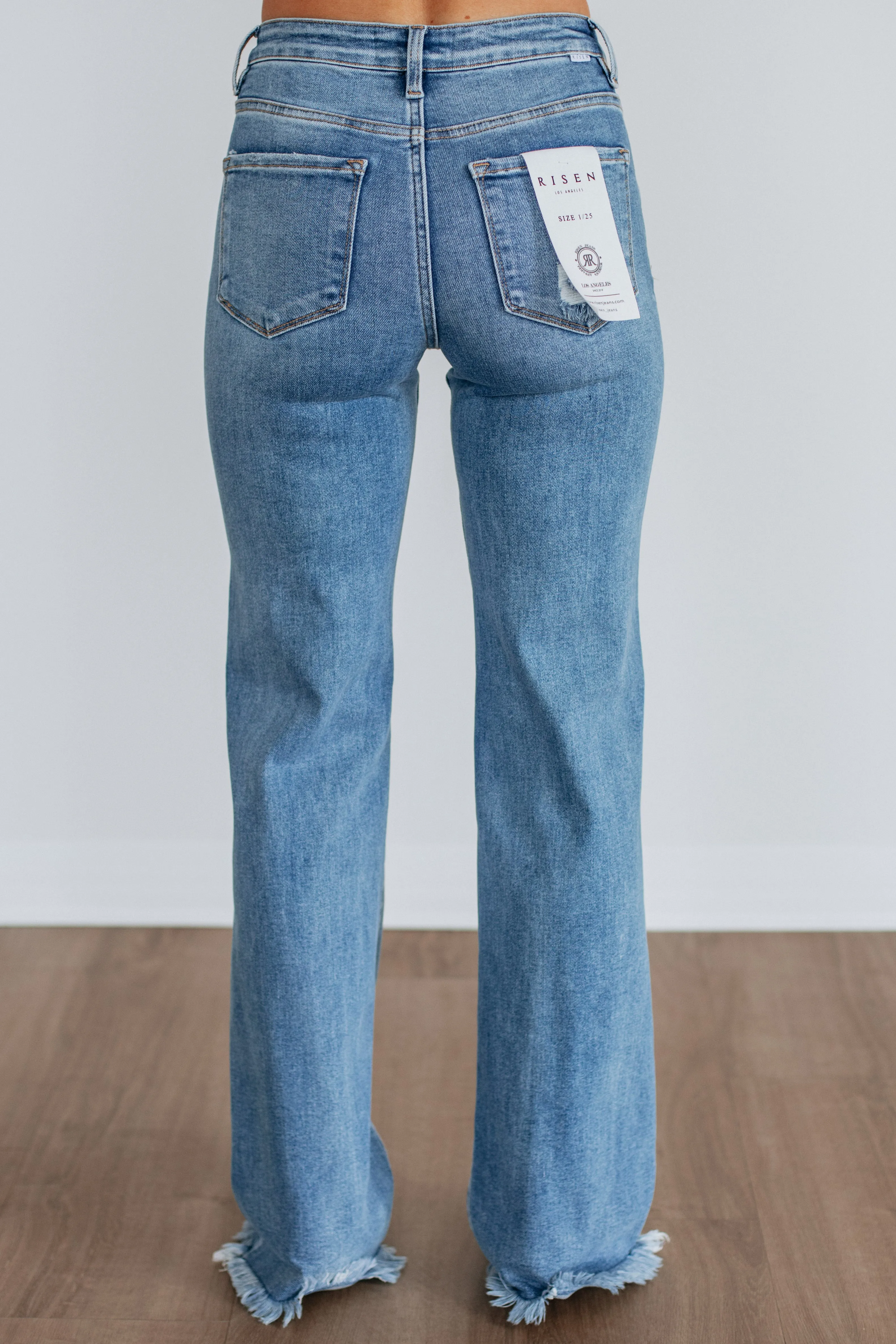 Torren Risen Jeans - Medium Wash,Jeans Women